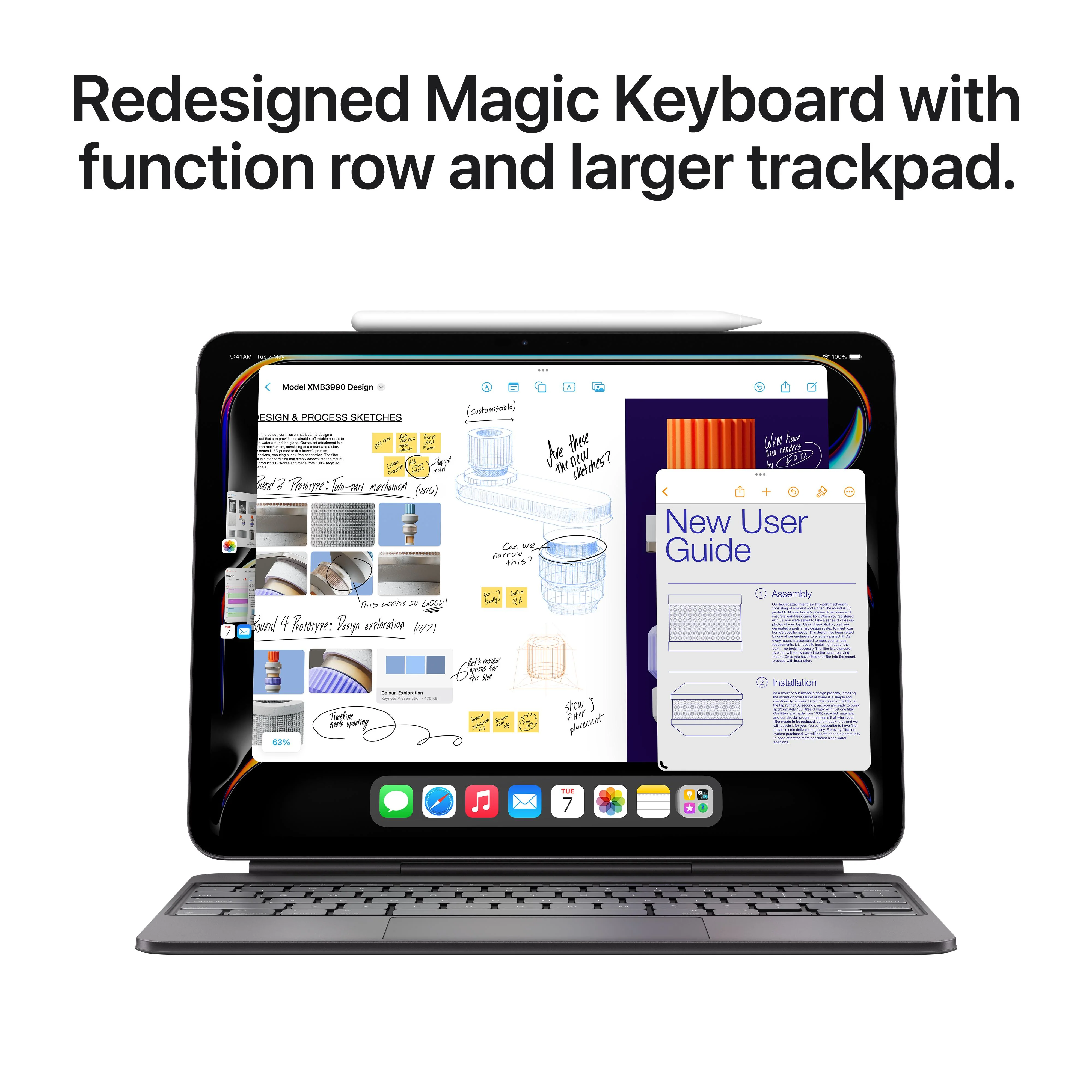 11-inch iPad Pro Wi-Fi 1TB Standard Glass - Silver (M4) - Image 8