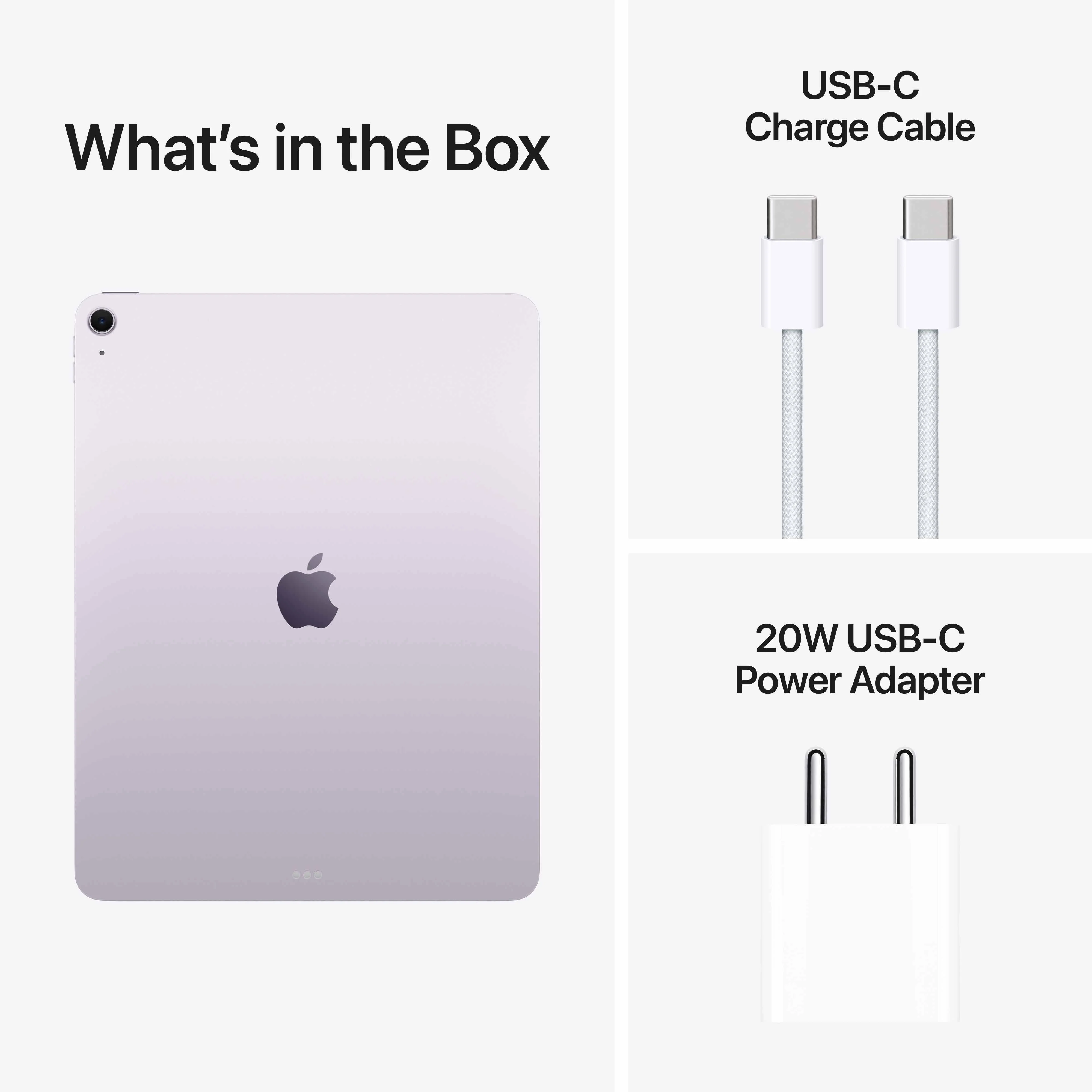 13-inch iPad Air Wi-Fi 128GB - Purple (M4) - Image 10