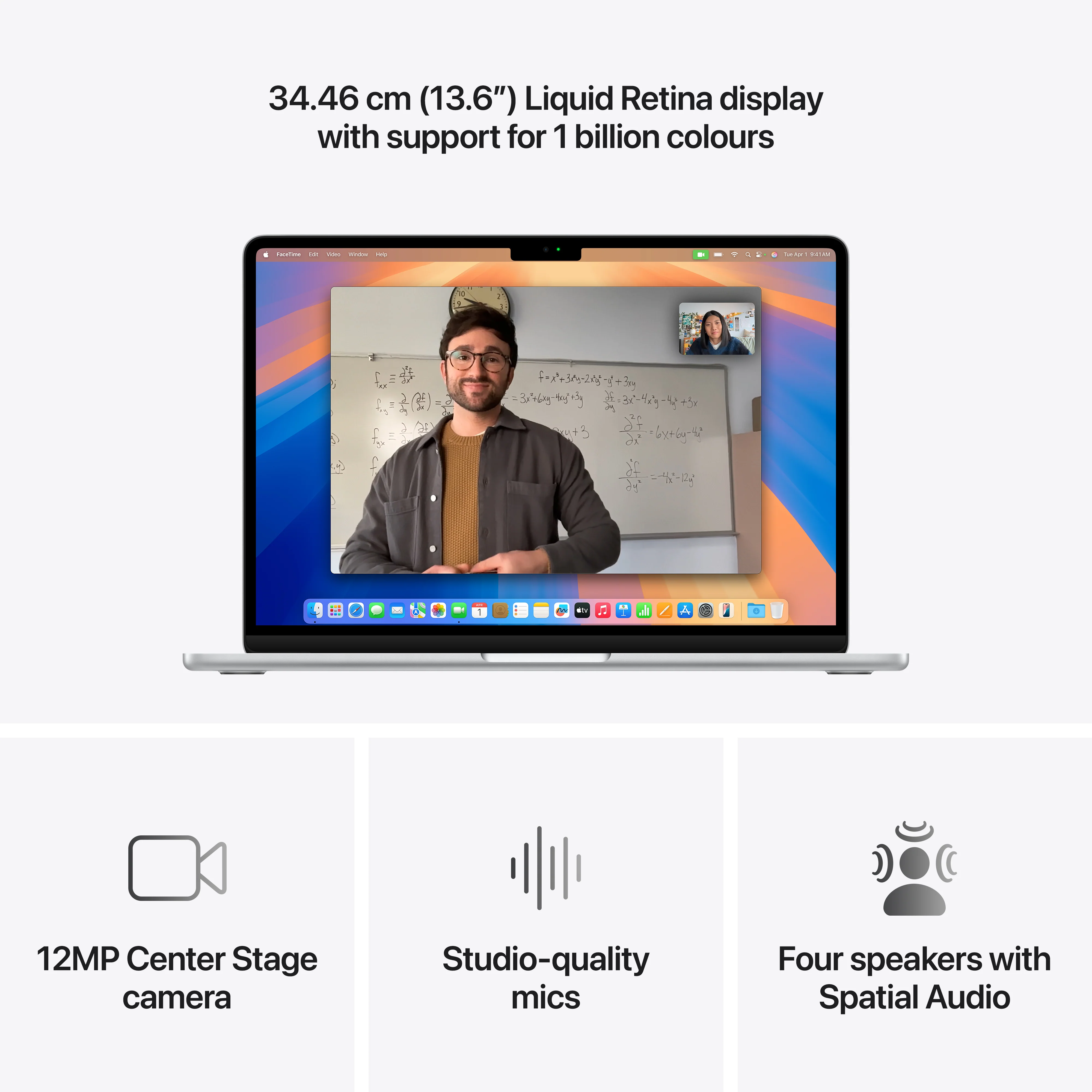 13-inch MacBook Air: Apple M4 chip with 10-core CPU and 10-core GPU, 512GB SSD - Silver - Image 5