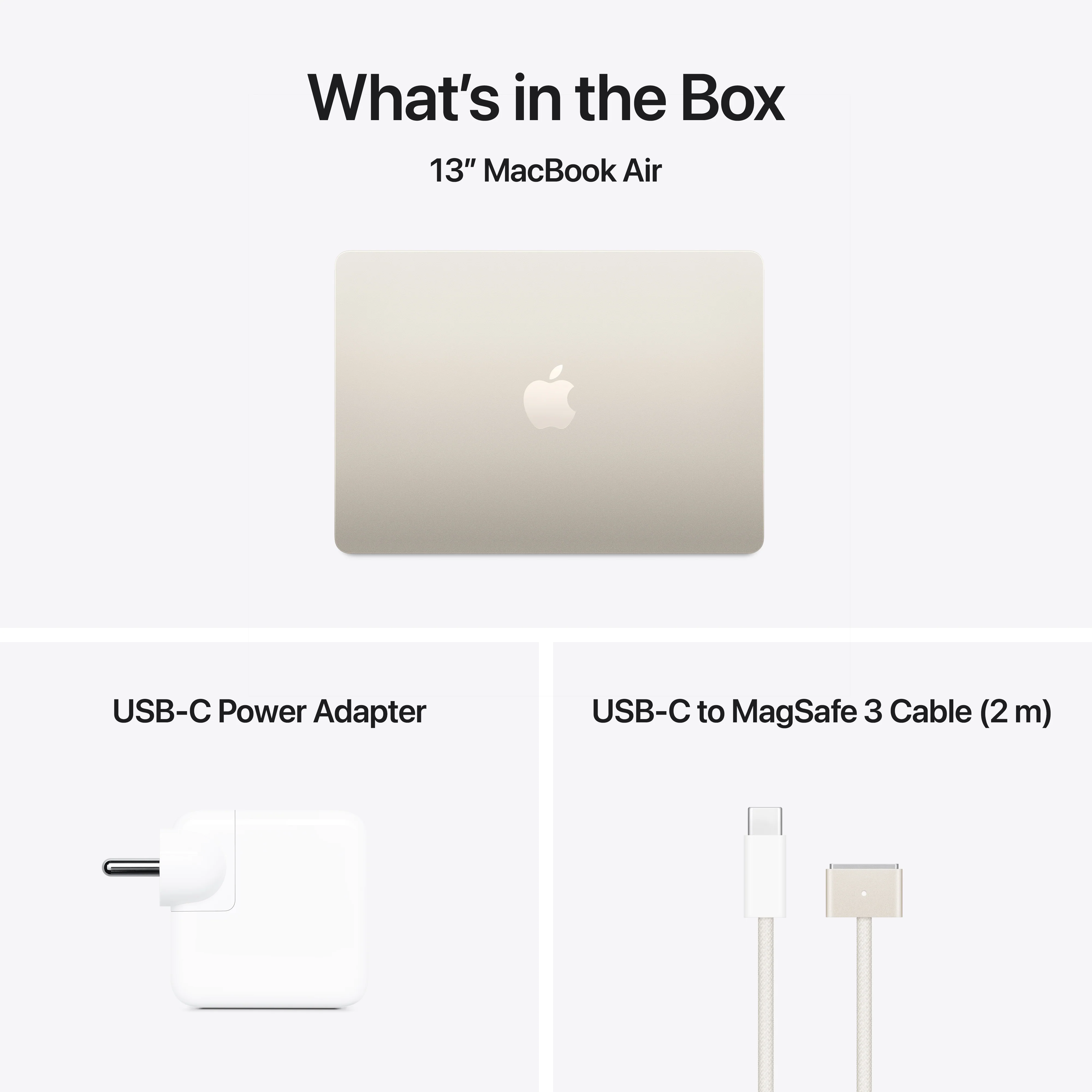 13-inch MacBook Air: Apple M4 chip with 10-core CPU and 10-core GPU, 512GB SSD - Starlight - Image 11