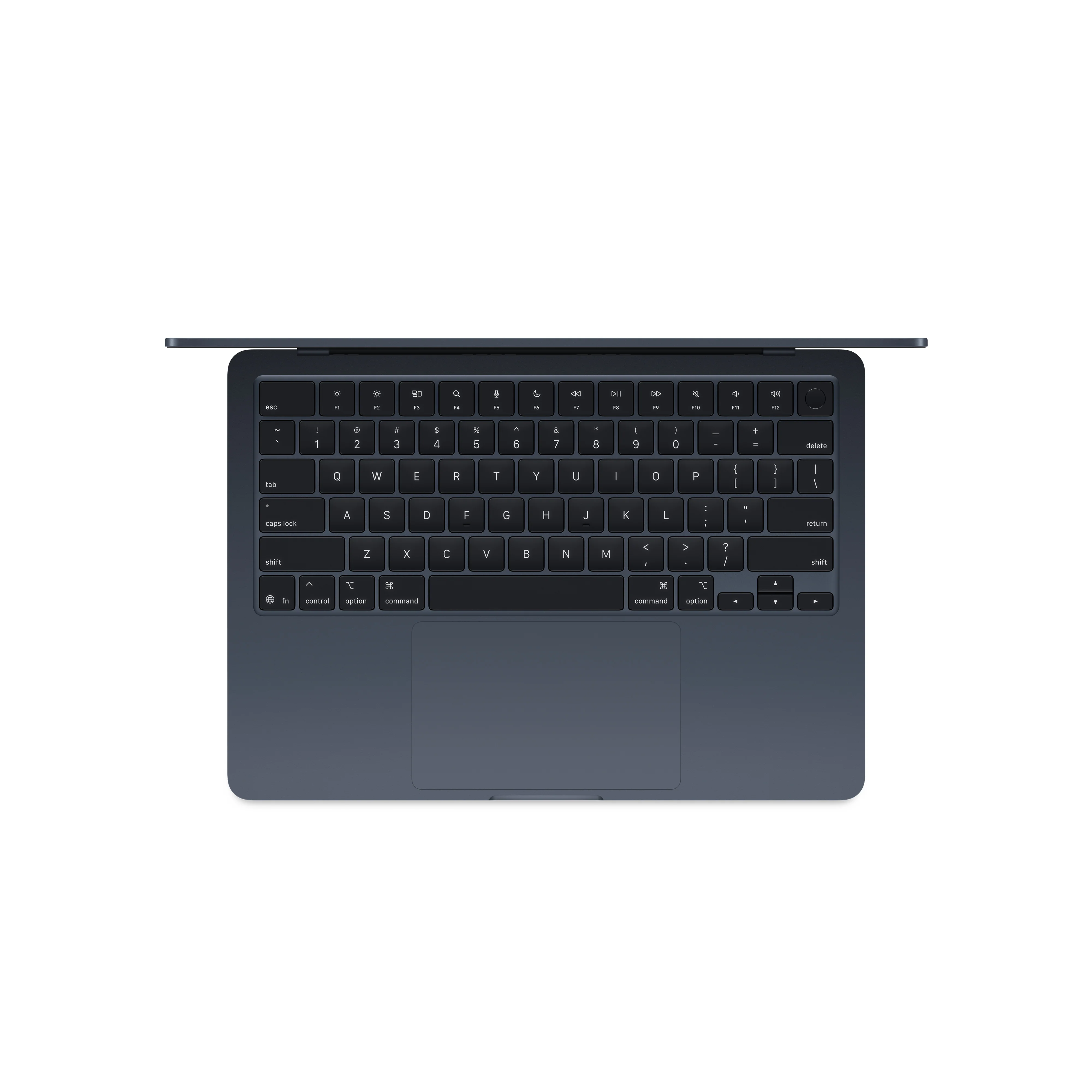 13-inch MacBook Air: Apple M4 chip with 10-core CPU and 10-core GPU, 512GB SSD - Midnight - Image 2