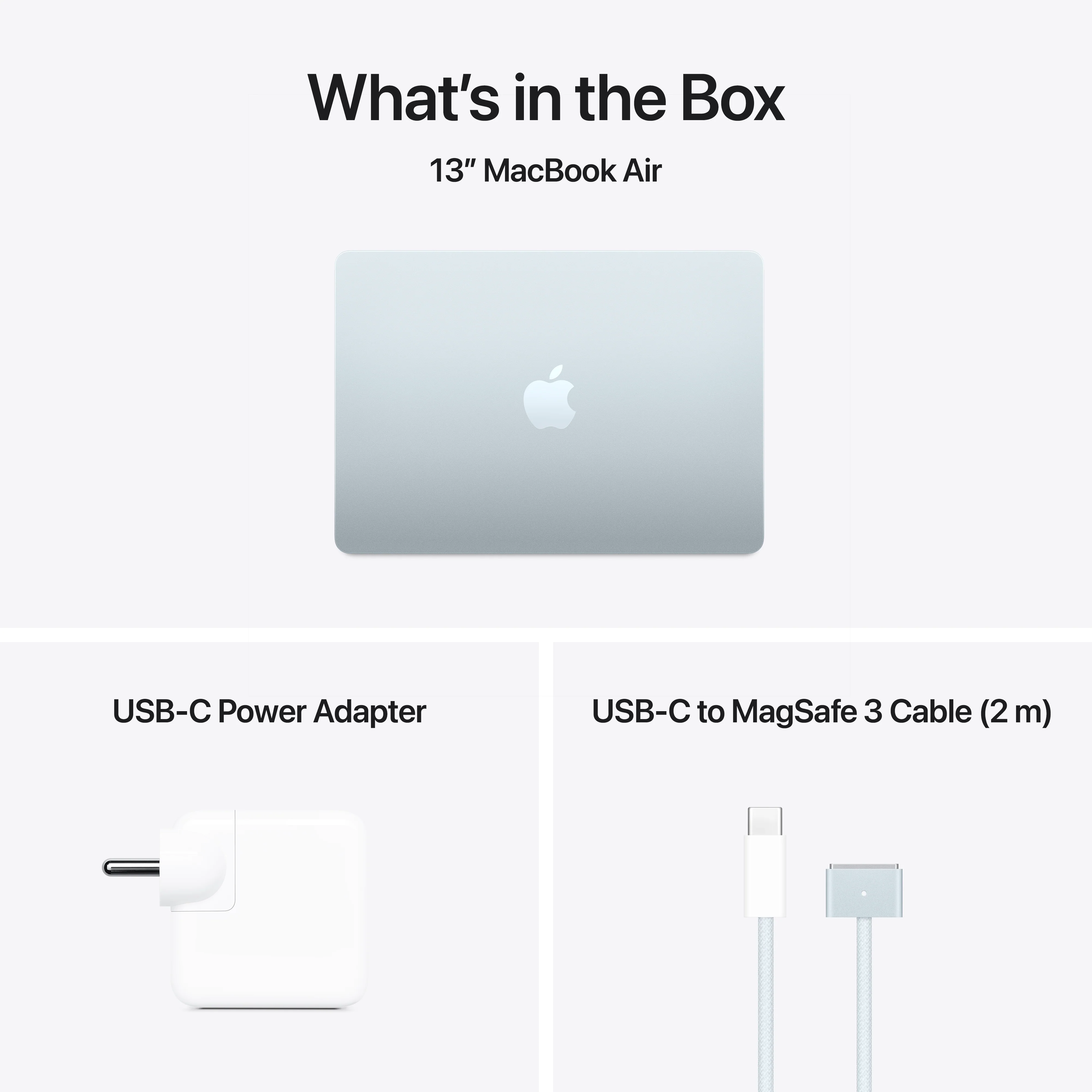 13-inch MacBook Air: Apple M4 chip with 10-core CPU and 10-core GPU, 512GB SSD - Sky Blue - Image 11