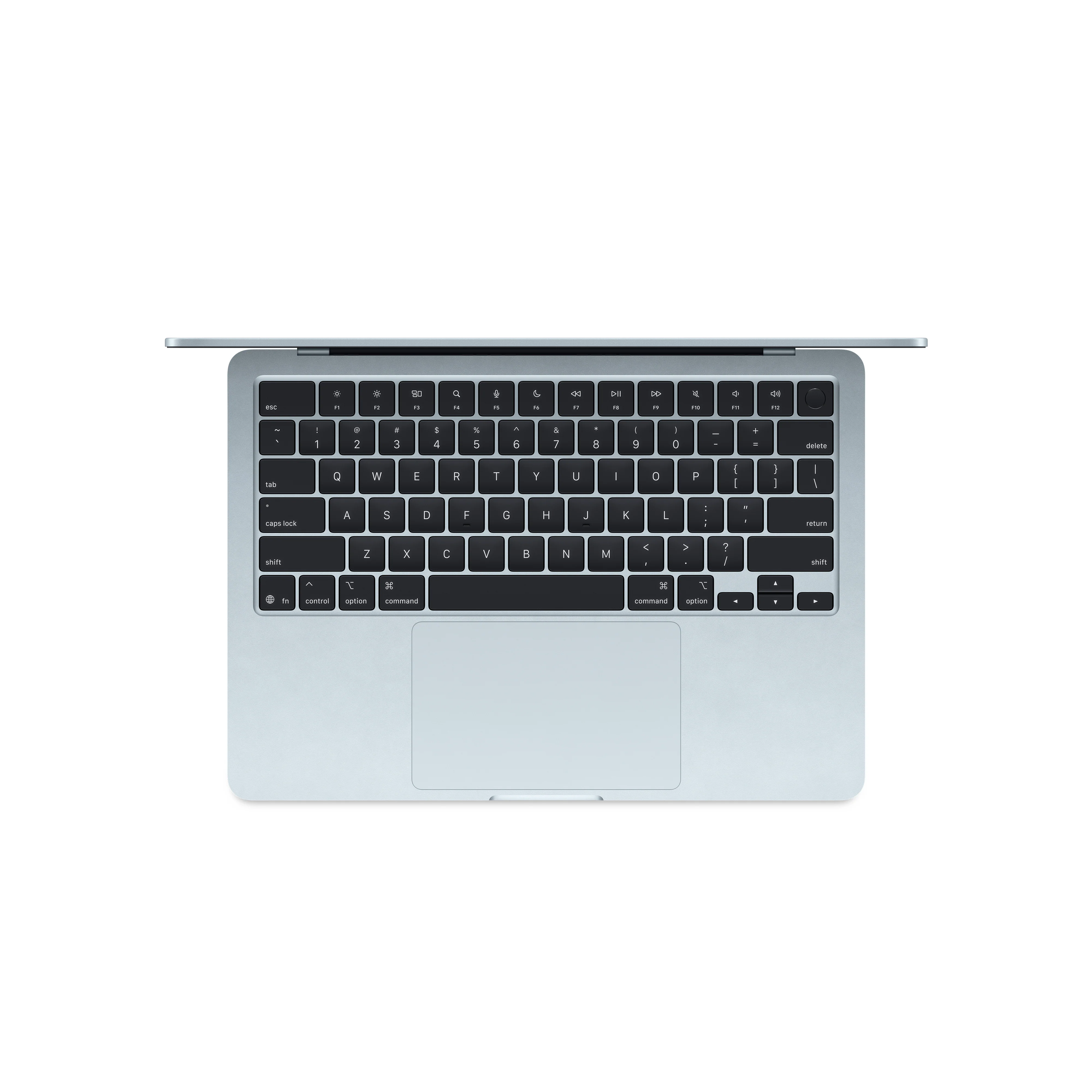13-inch MacBook Air: Apple M4 chip with 10-core CPU and 10-core GPU, 512GB SSD - Sky Blue - Image 2