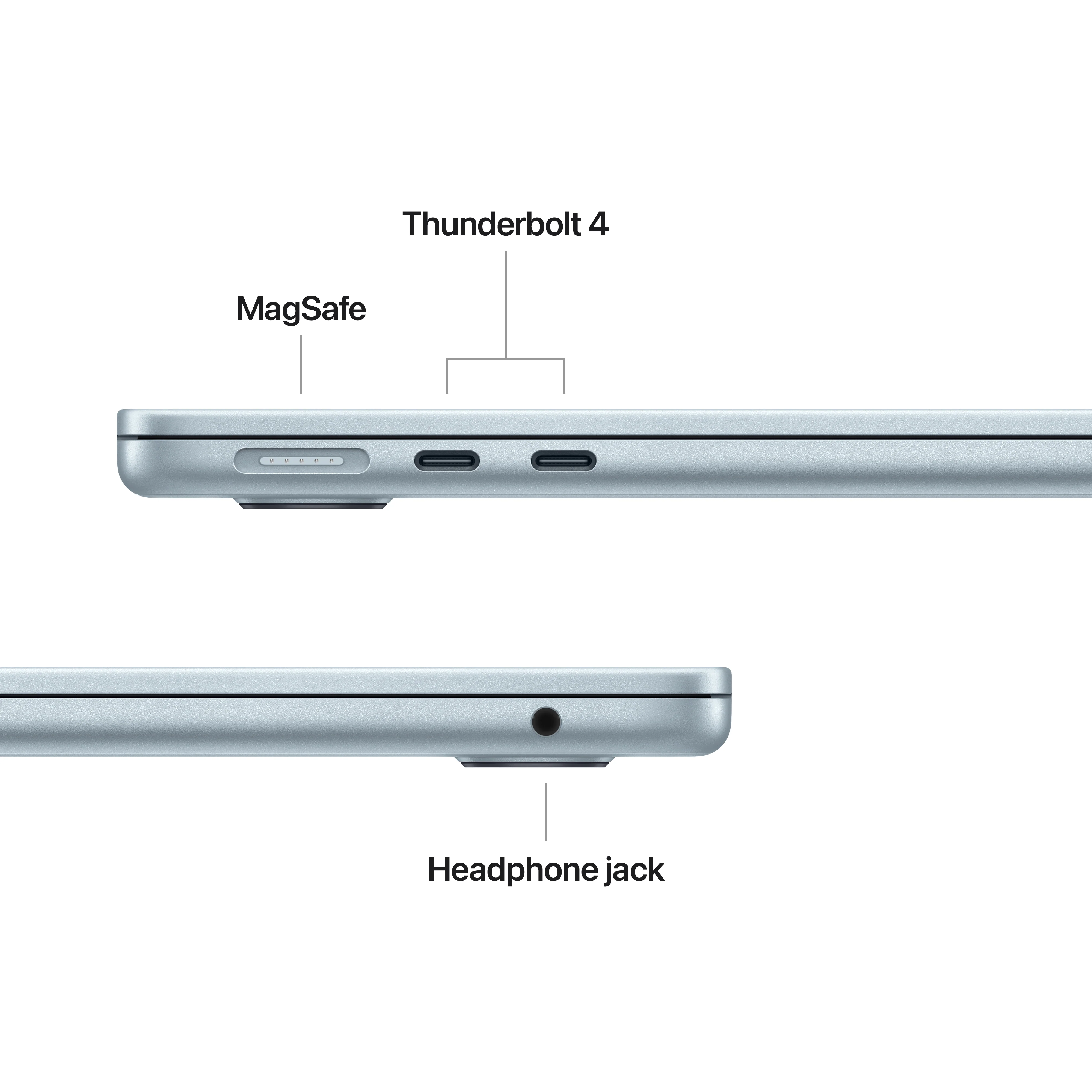 13-inch MacBook Air: Apple M4 chip with 10-core CPU and 10-core GPU, 512GB SSD - Sky Blue - Image 7
