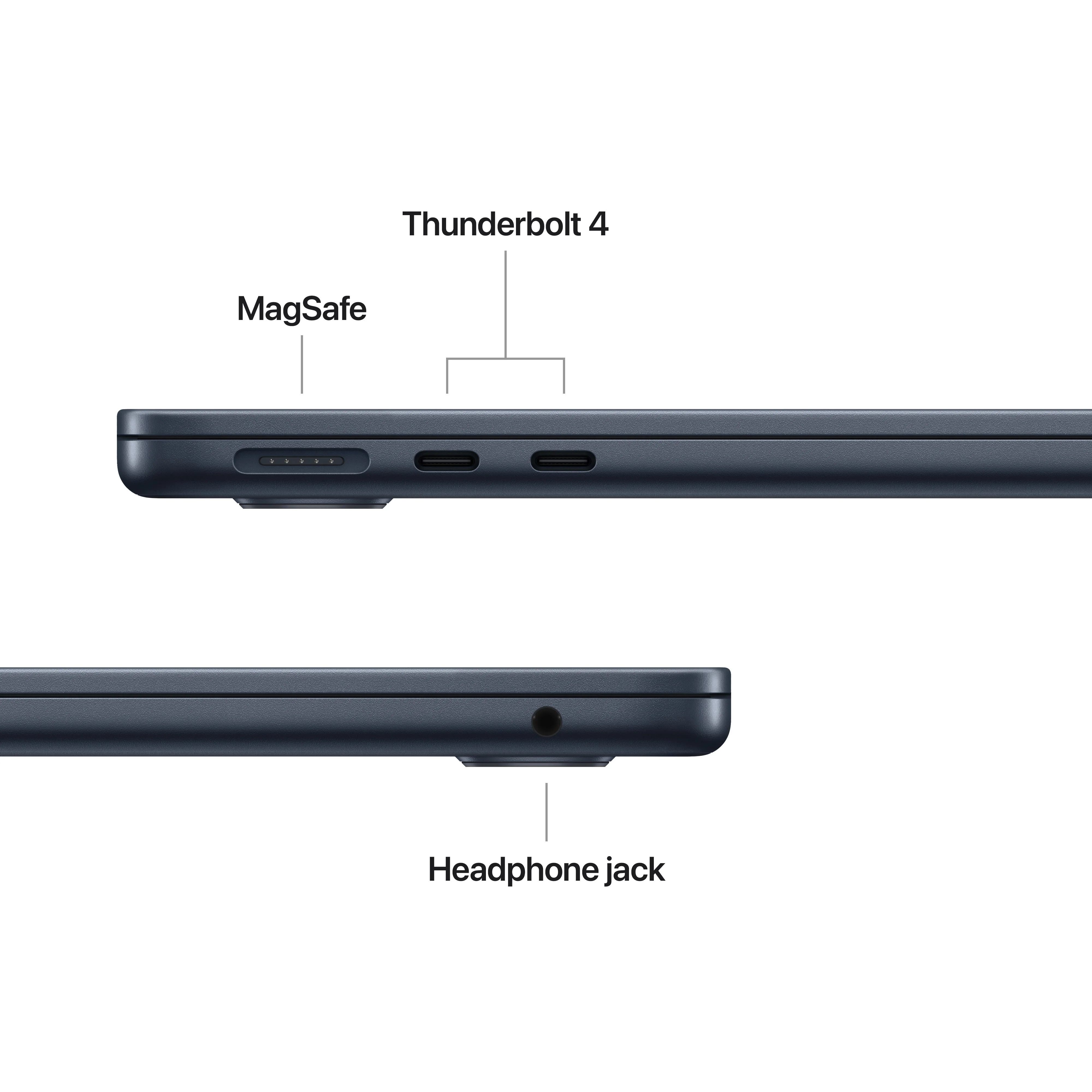 13-inch MacBook Air: Apple M5 chip with 10-core CPU and 10-core GPU, 1TB SSD - Midnight - Image 6
