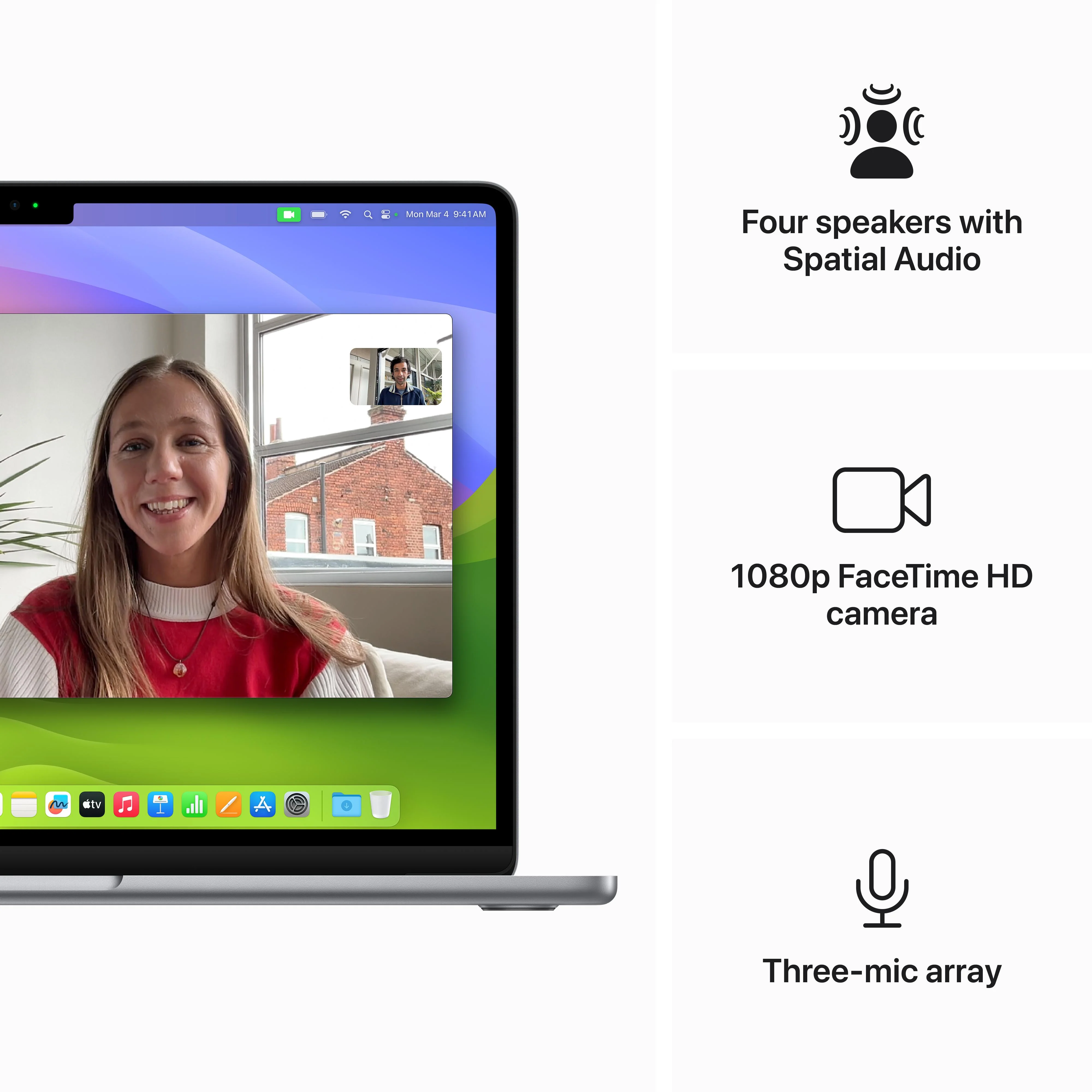 13-inch MacBook Air: Apple M3 chip with 8?core CPU and 10?core GPU, 512GB SSD - Space Grey - Image 6