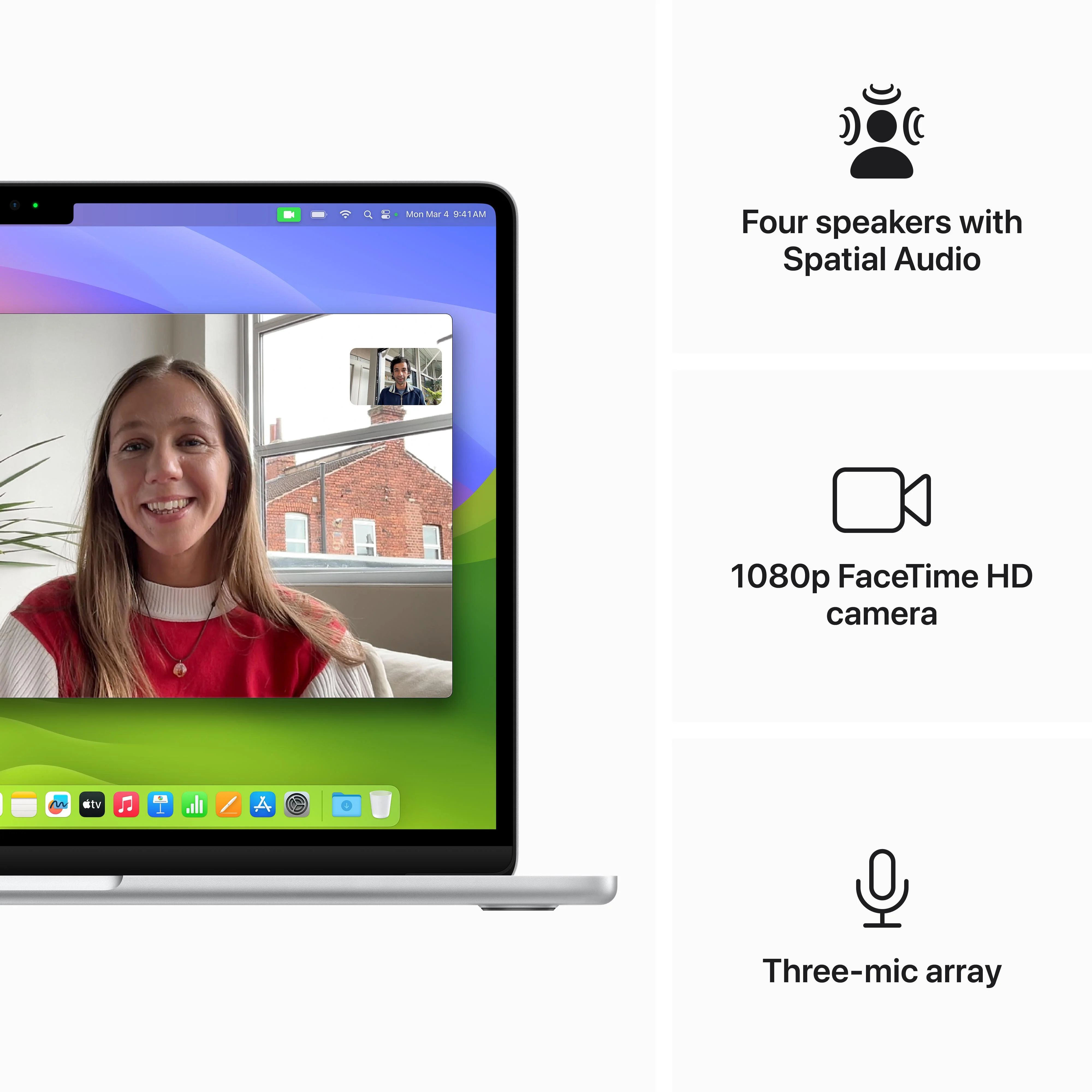 13-inch MacBook Air: Apple M3 chip with 8‑core CPU and 10‑core GPU, 512GB SSD - Silver - Image 6