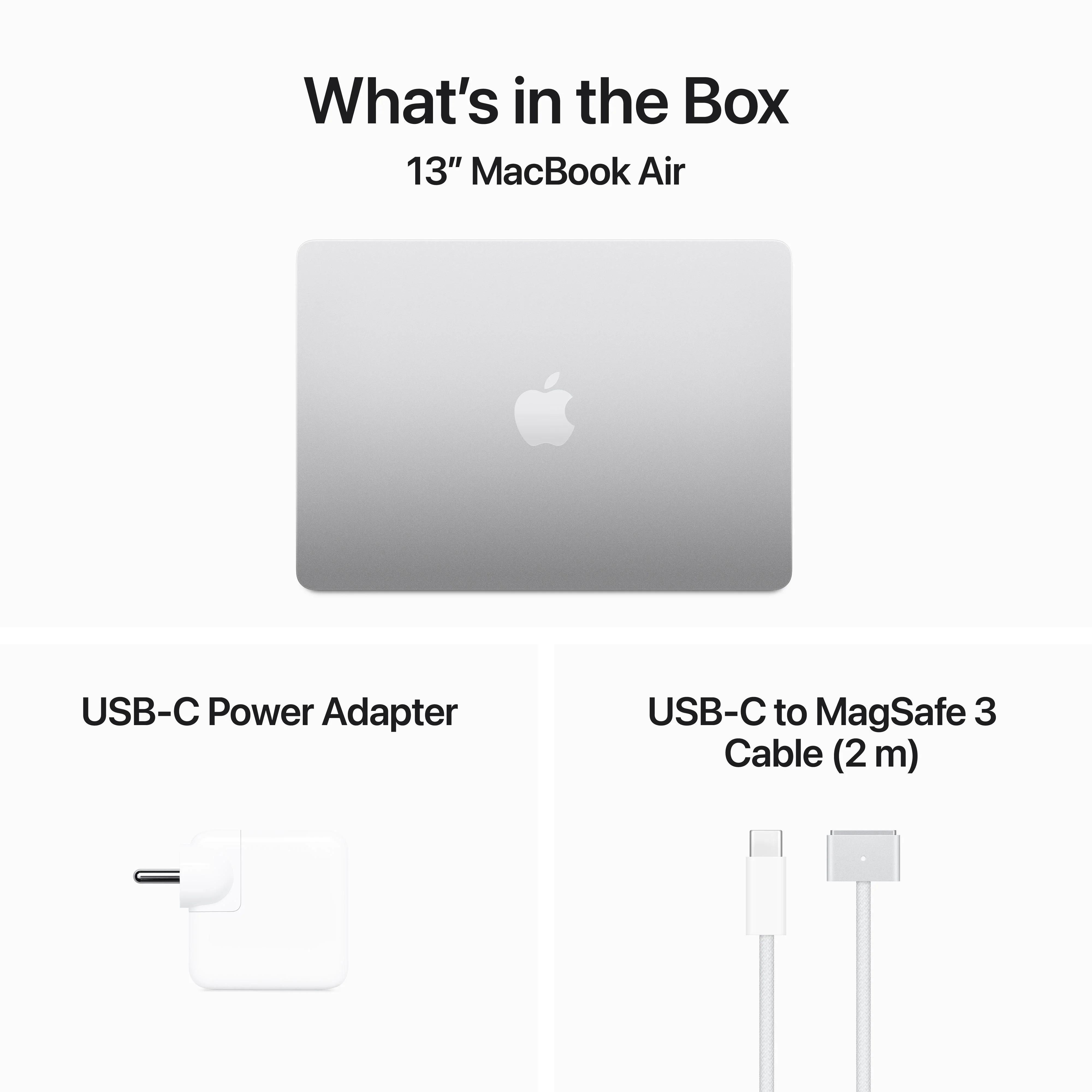 13-inch MacBook Air: Apple M3 chip with 8‑core CPU and 10‑core GPU, 512GB SSD - Silver - Image 9