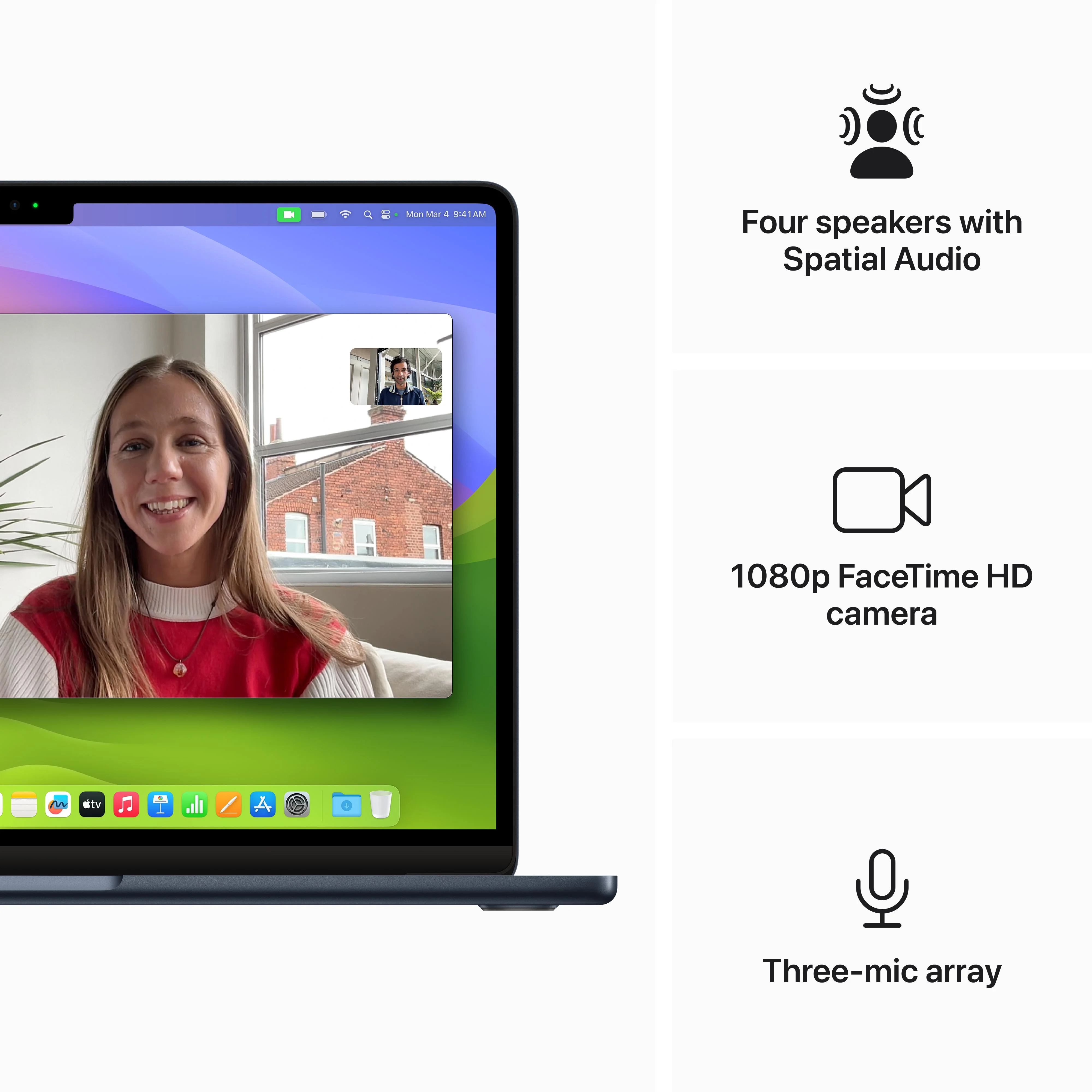 13-inch MacBook Air M3 16GB 512GB in Midnight – Powerful - Image 6