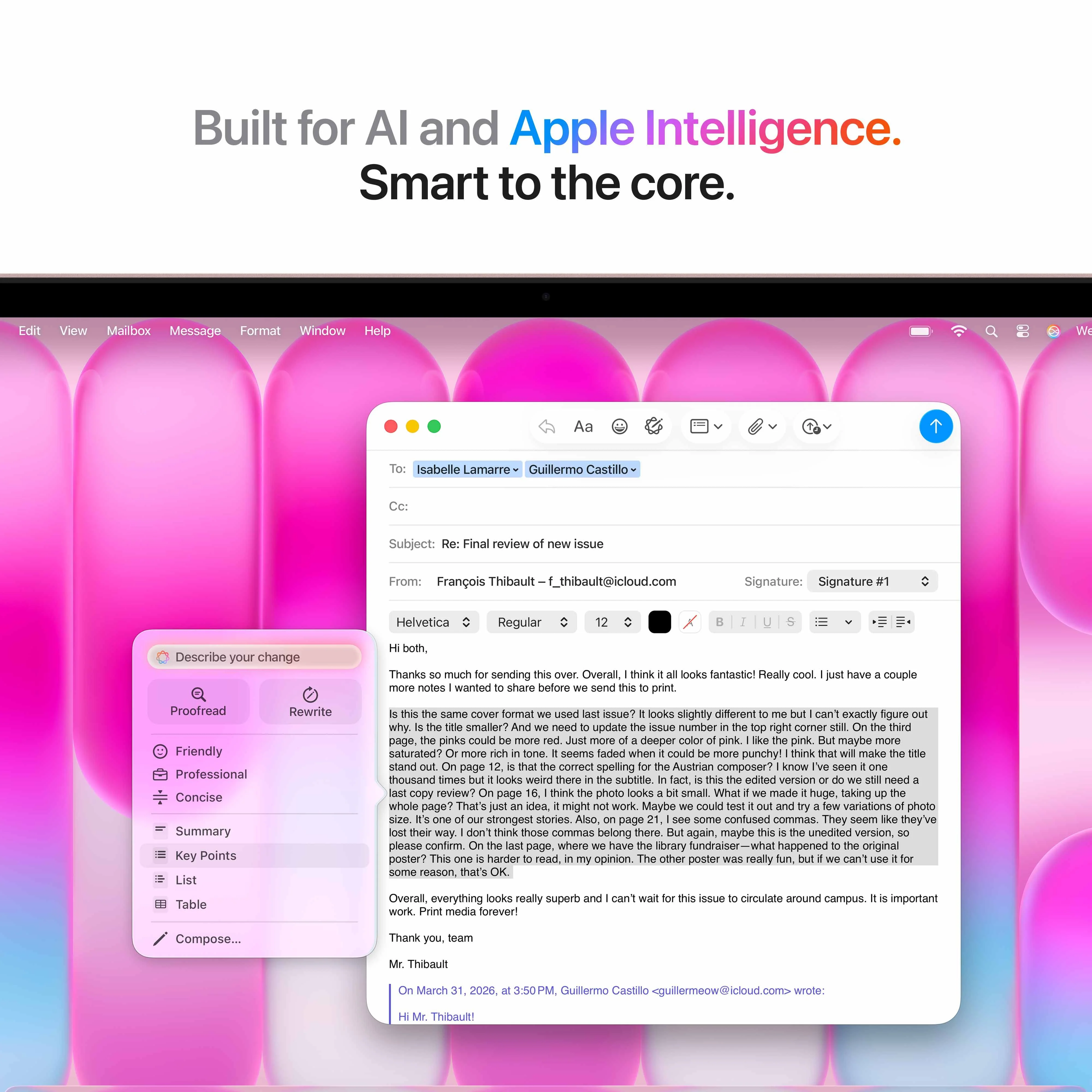 13-inch MacBook Neo: Apple A18 Pro chip with 6‑core CPU and 5‑core GPU, Magic Keyboard, 256GB SSD - Blush - Image 7