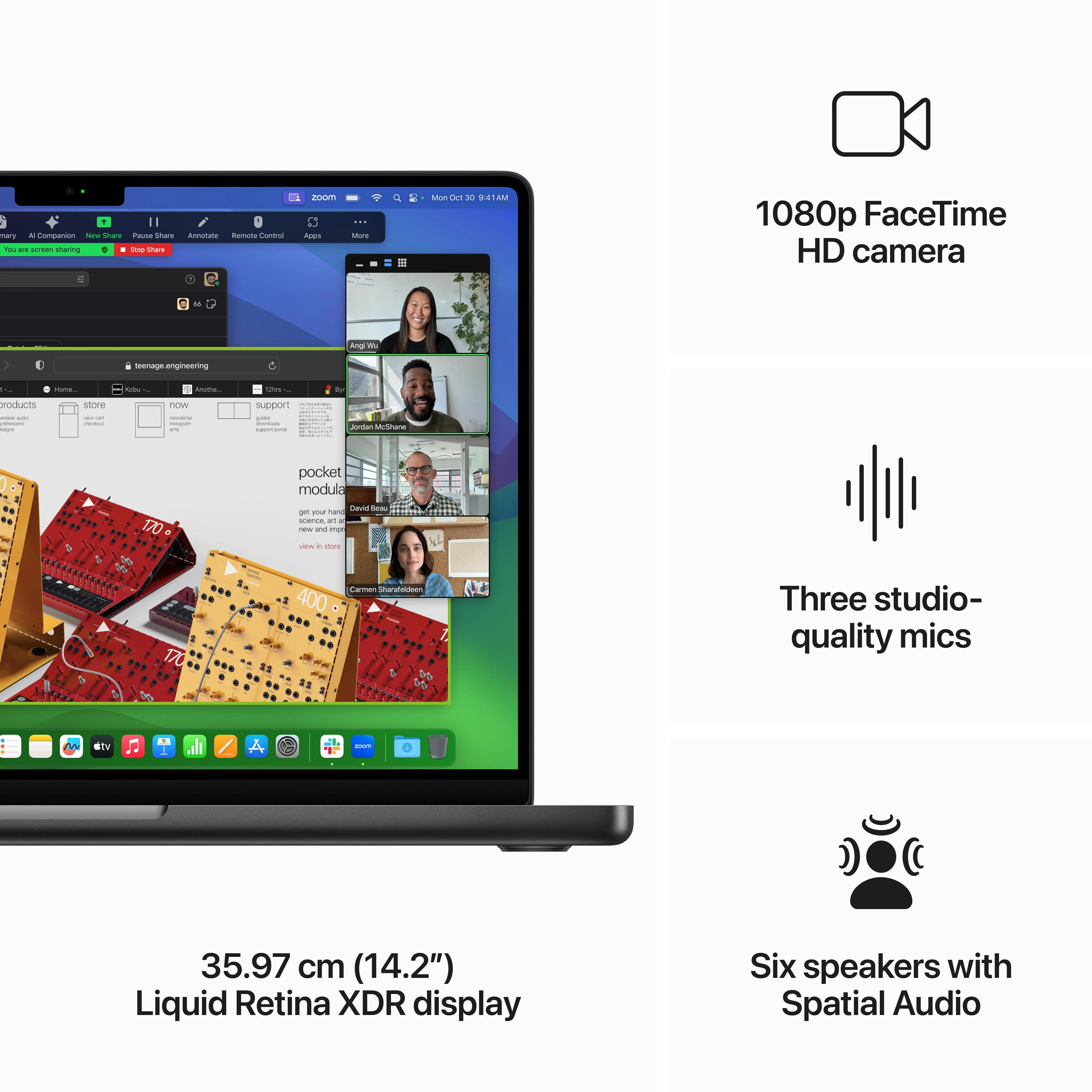 14-inch MacBook Pro: Apple M3 Max chip with 14‑core CPU and 30‑core GPU, 1TB SSD - Space Black - Image 5