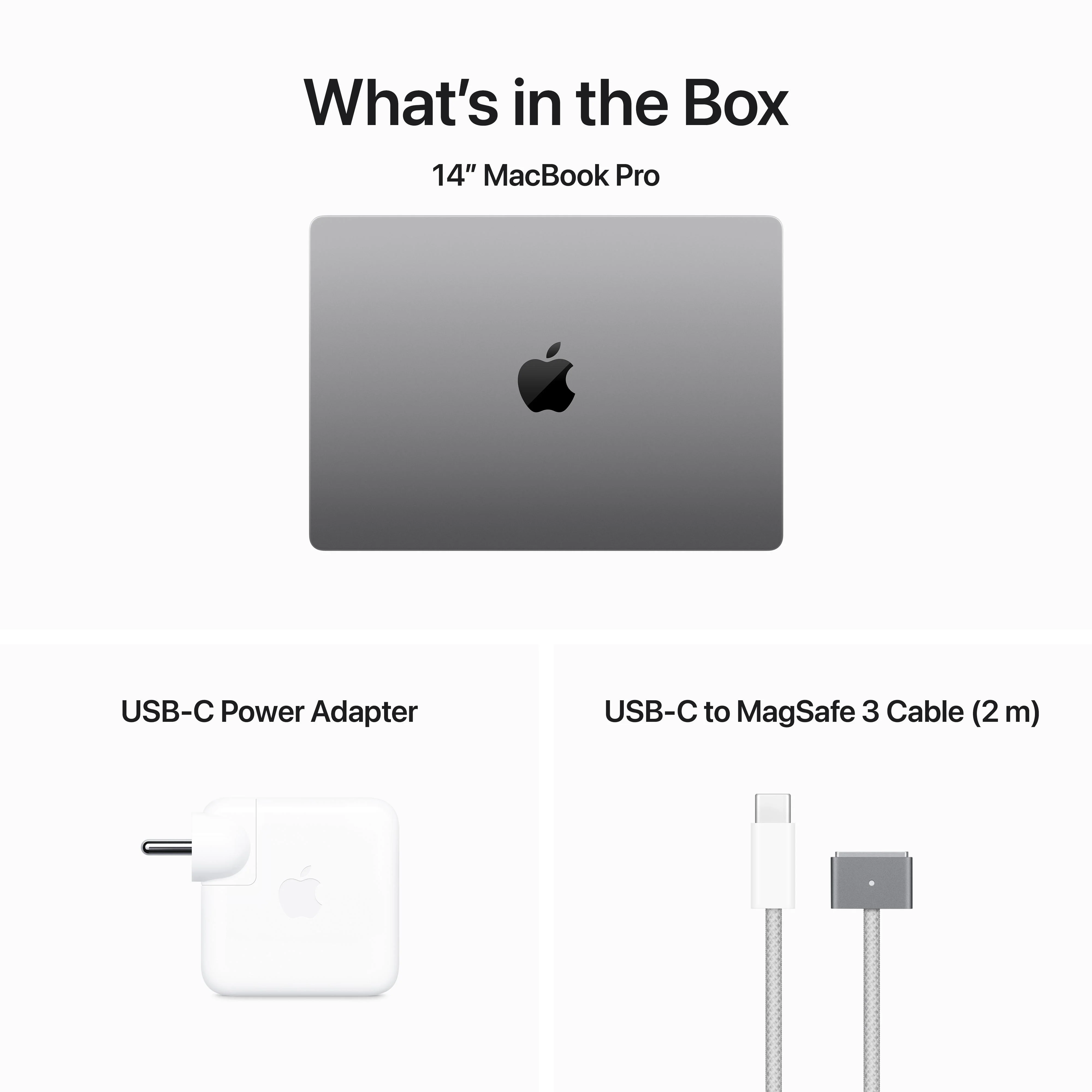 14-inch MacBook Pro: Apple M3 chip with 8‑core CPU and 10‑core GPU, 1TB SSD - Space Grey - Image 10
