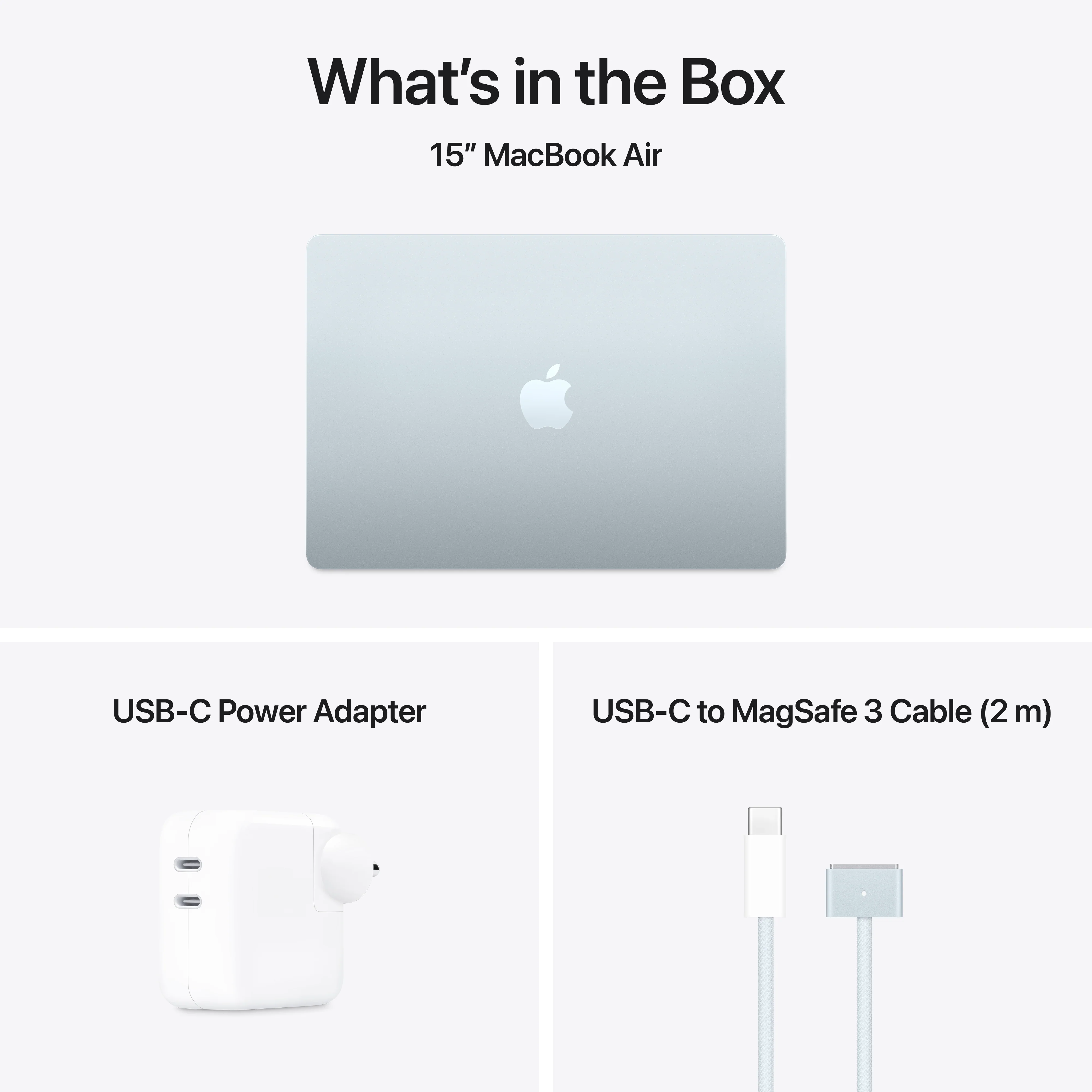 15-inch MacBook Air: Apple M4 chip with 10-core CPU and 10-core GPU, 256GB SSD - Sky Blue - Image 11