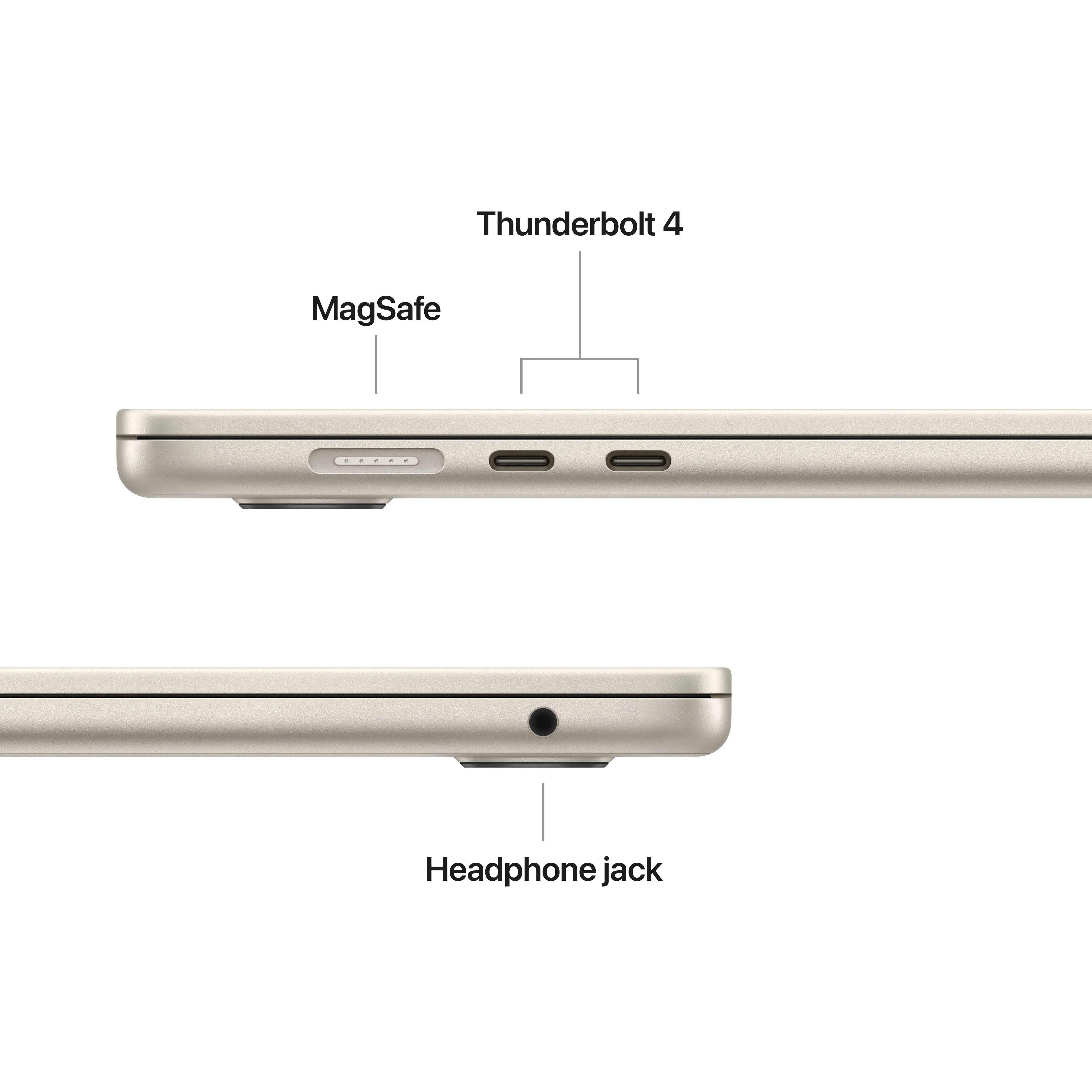 15-inch MacBook Air: Apple M5 chip with 10-core CPU and 10-core GPU, 512GB SSD - Starlight - Image 6
