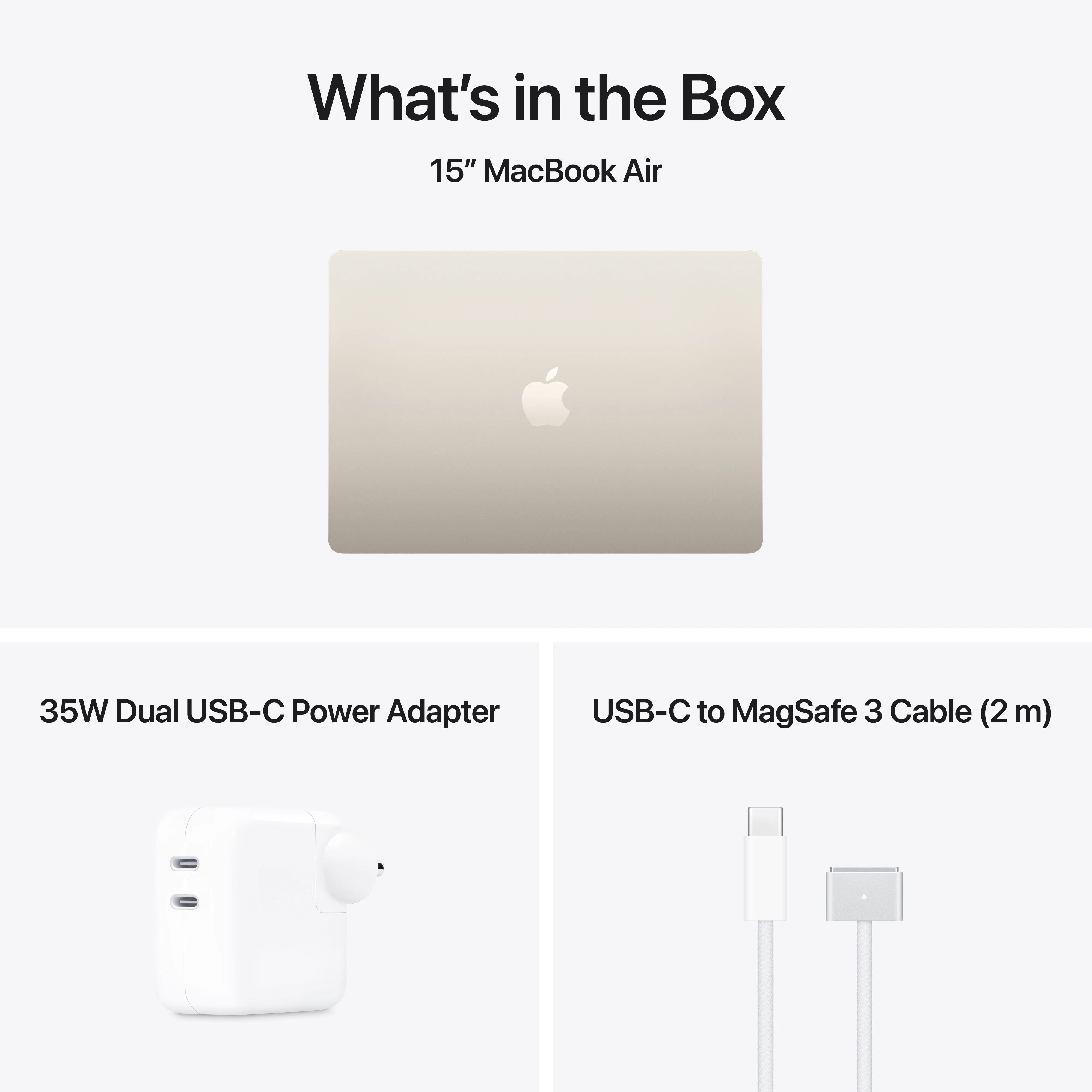 15-inch MacBook Air: Apple M5 chip with 10-core CPU and 10-core GPU, 512GB SSD - Starlight - Image 9