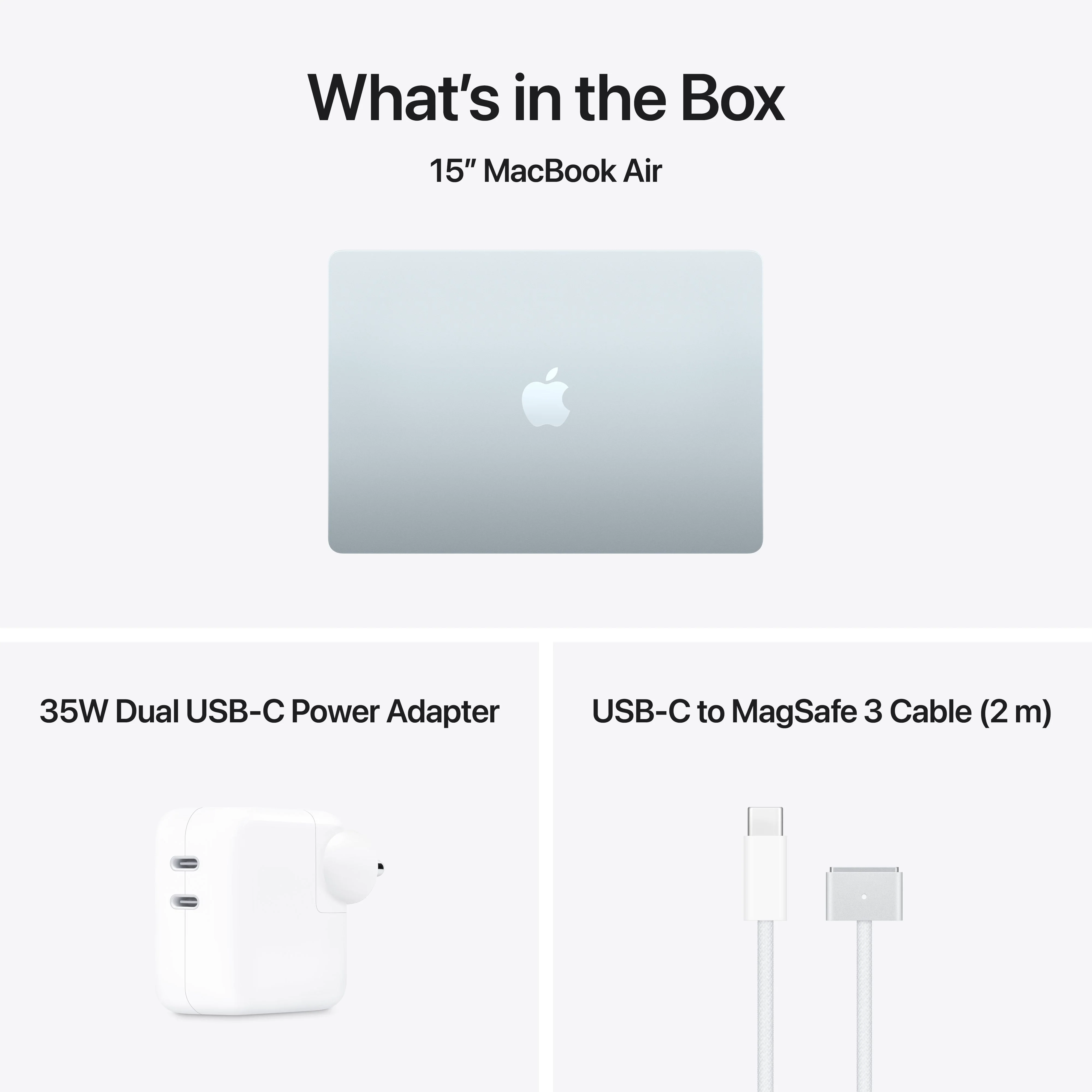 15-inch MacBook Air: Apple M5 chip with 10-core CPU and 10-core GPU, 1TB SSD - Sky Blue - Image 9