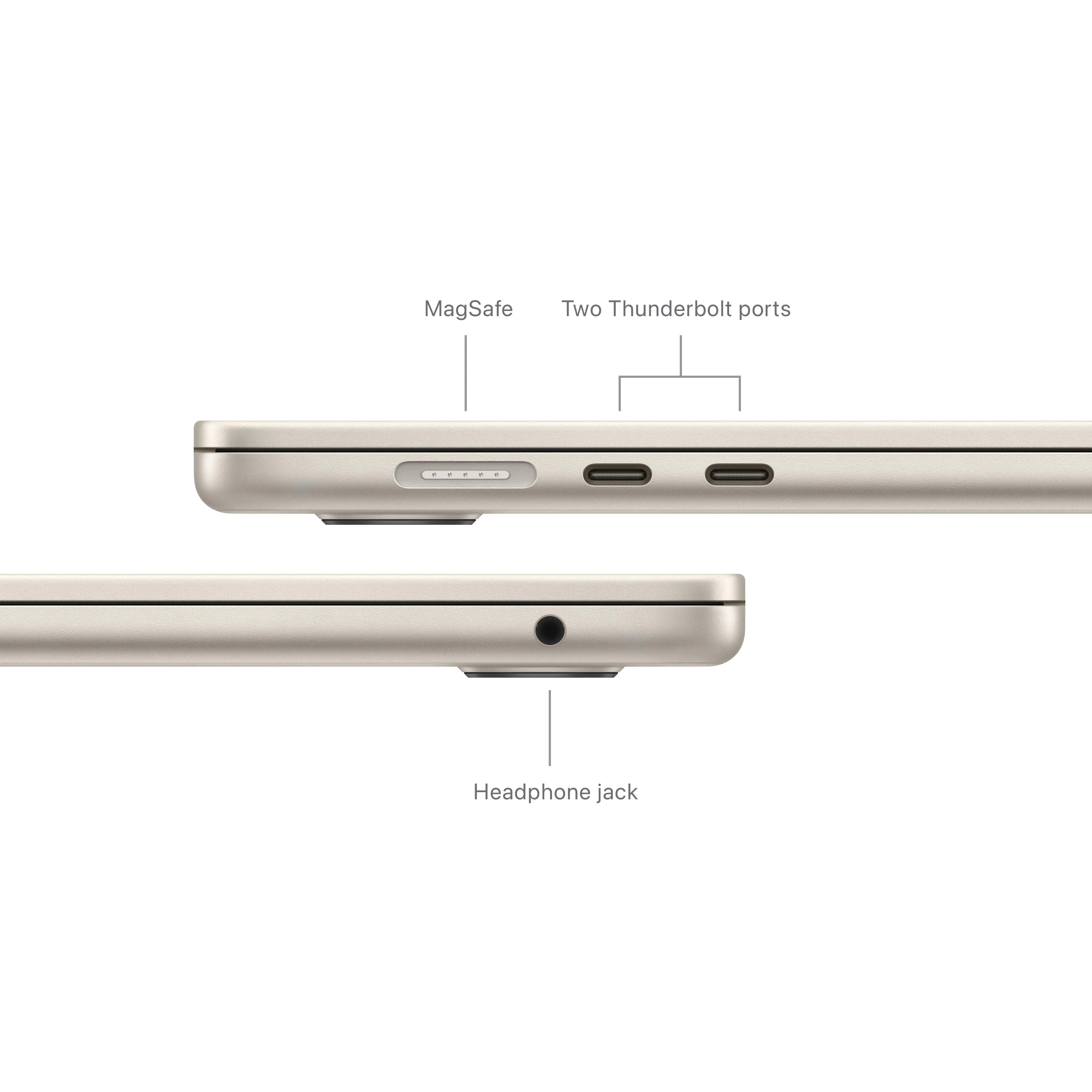 MacBook Air 15-inch M3 512GB Starlight – M3 Chip, 8GB RAM - Image 7