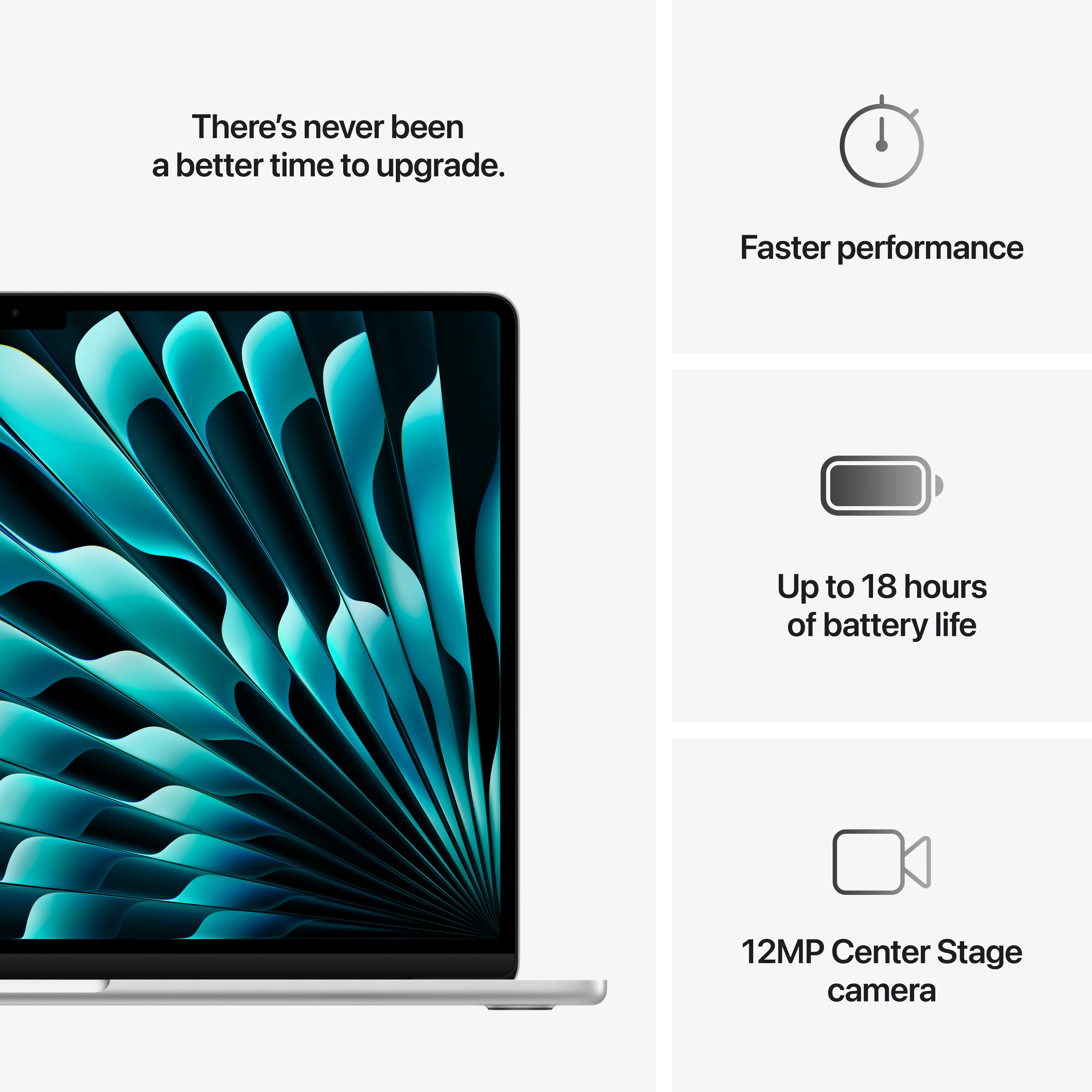 15-inch MacBook Air: Apple M4 chip with 10-core CPU and 10-core GPU, 512GB SSD - Silver - Image 10