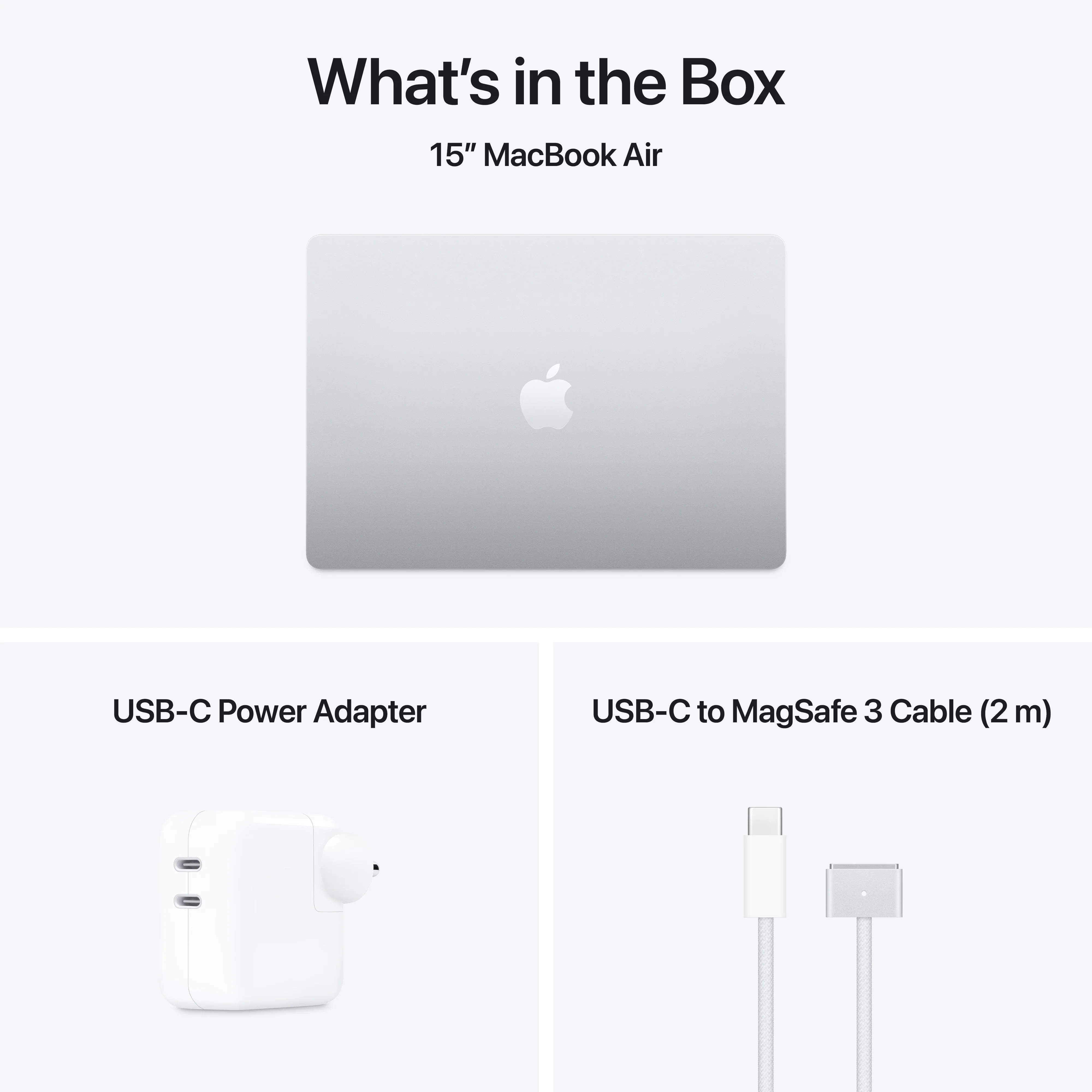 15-inch MacBook Air: Apple M4 chip with 10-core CPU and 10-core GPU, 512GB SSD - Silver - Image 11