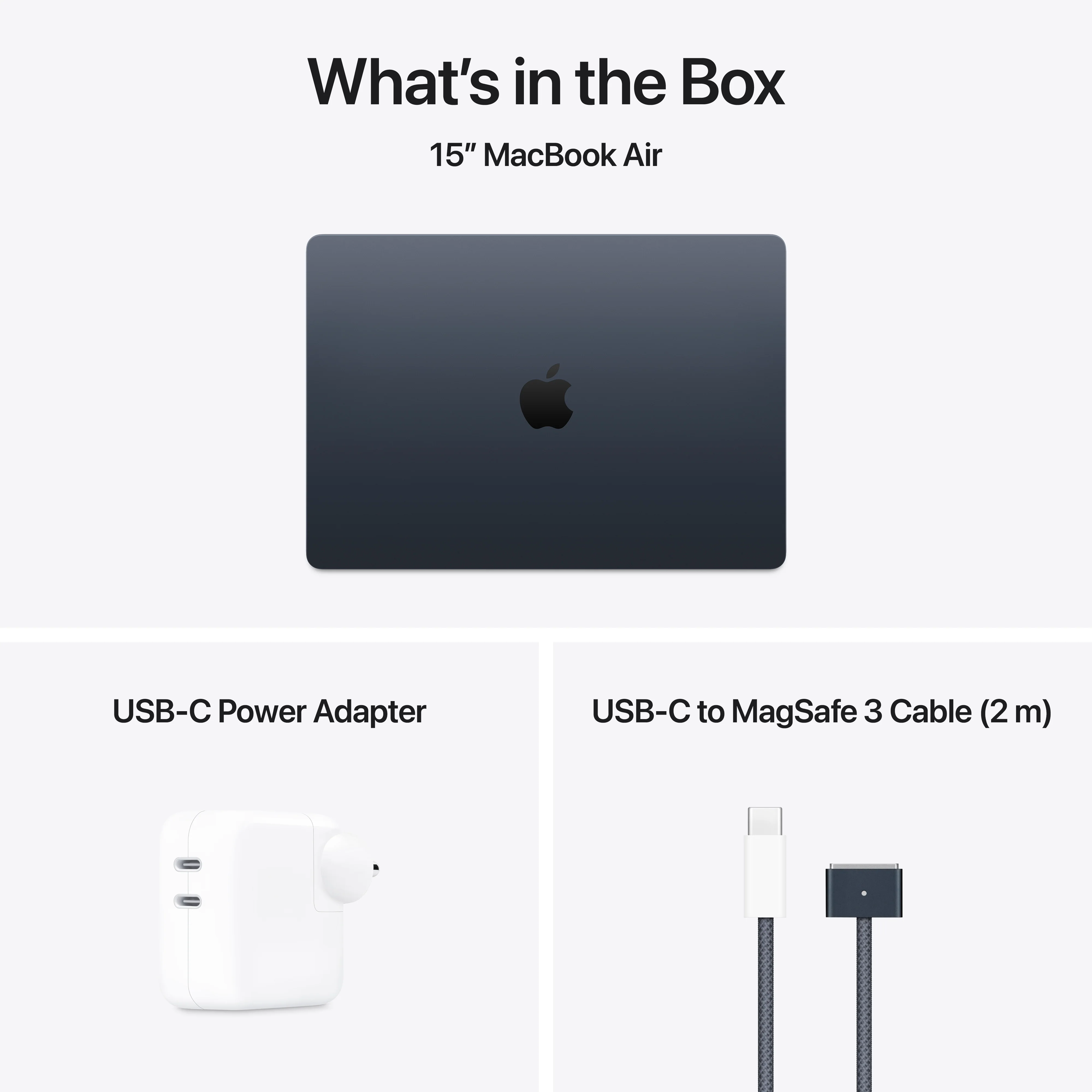 15-inch MacBook Air: Apple M4 chip with 10-core CPU and 10-core GPU, 512GB SSD - Midnight - Image 11