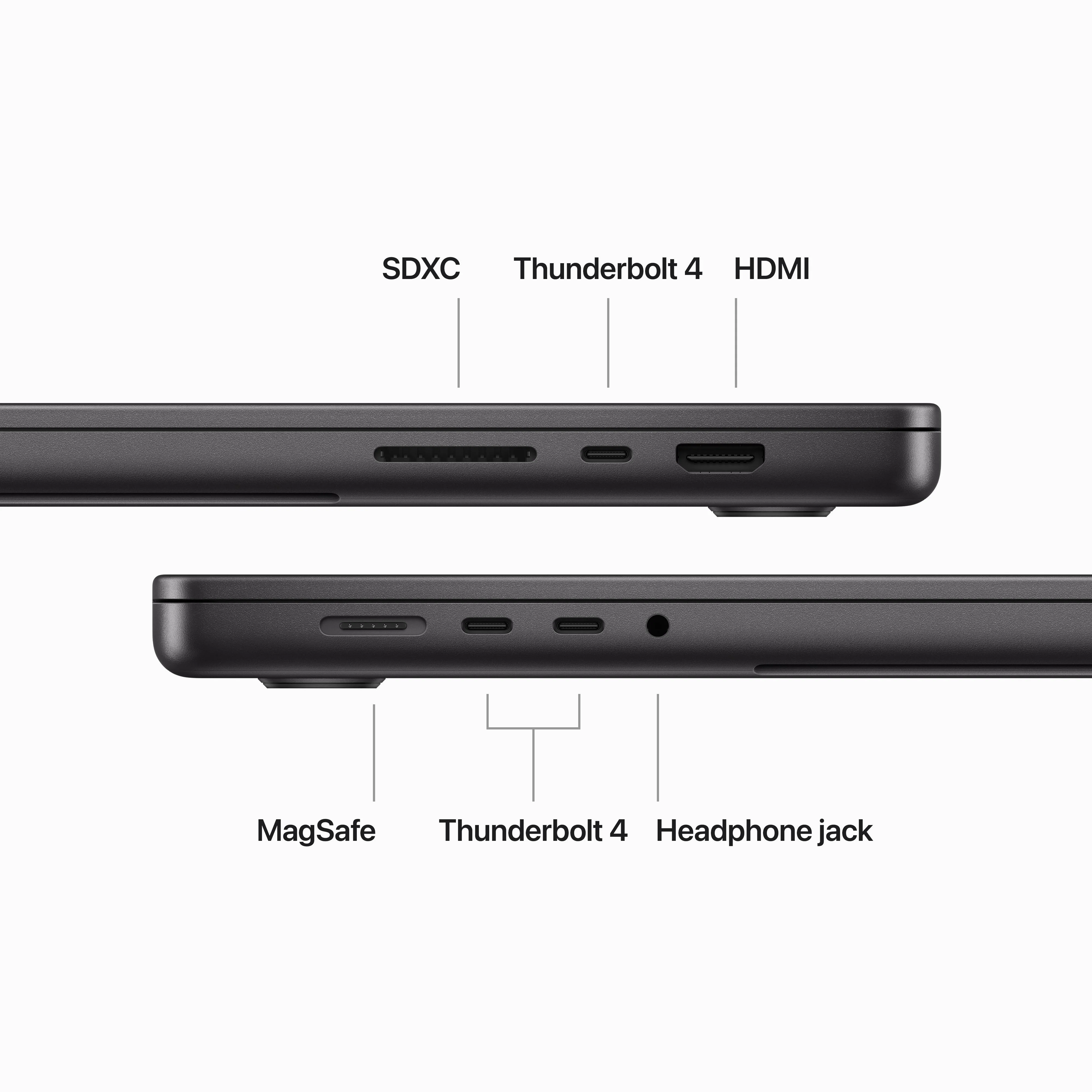 16-inch MacBook Pro: Apple M3 Max chip with 14‑core CPU and 30‑core GPU, 1TB SSD - Space Black - Image 6