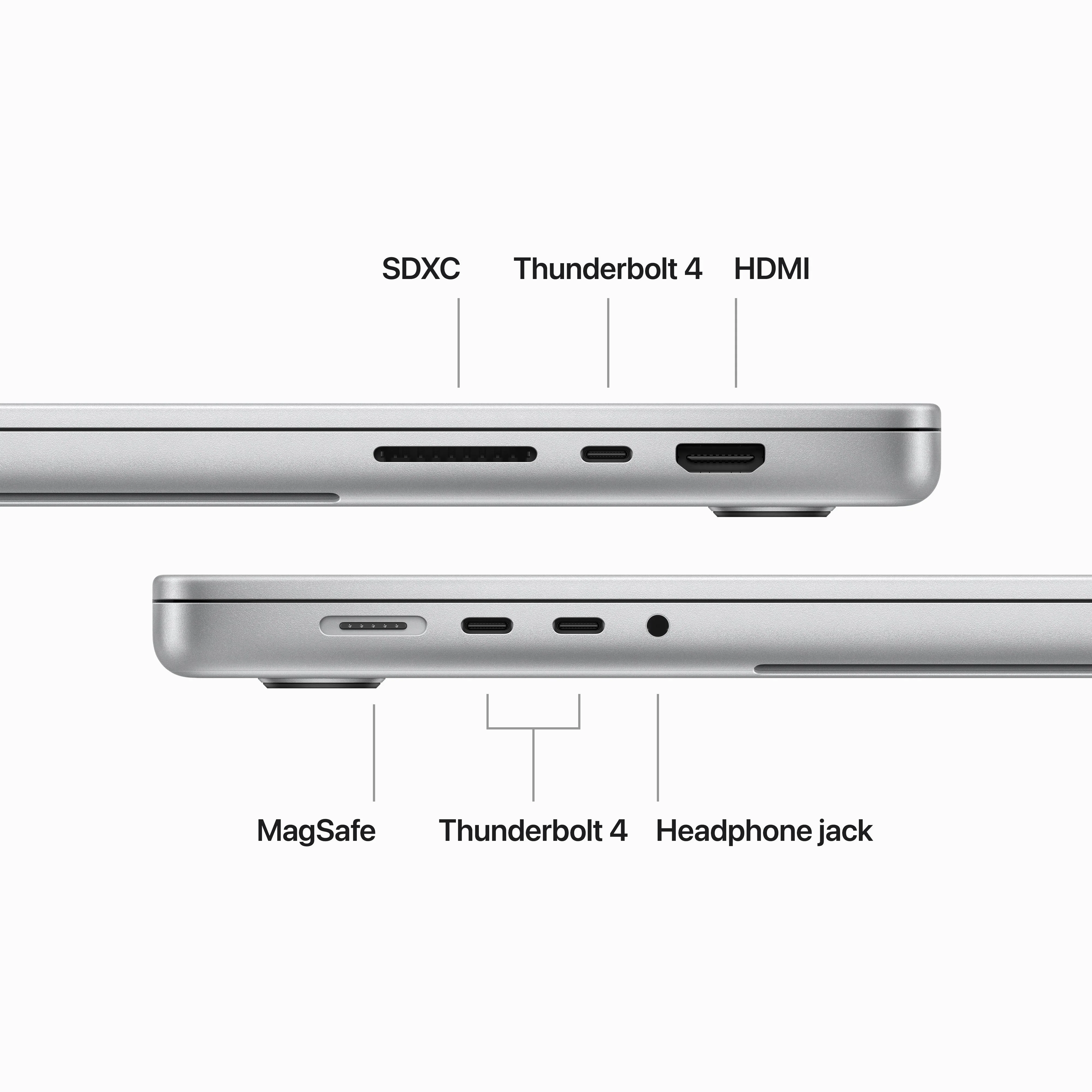 16-inch MacBook Pro: Apple M3 Max chip with 14‑core CPU and 30‑core GPU, 1TB SSD - Silver - Image 6
