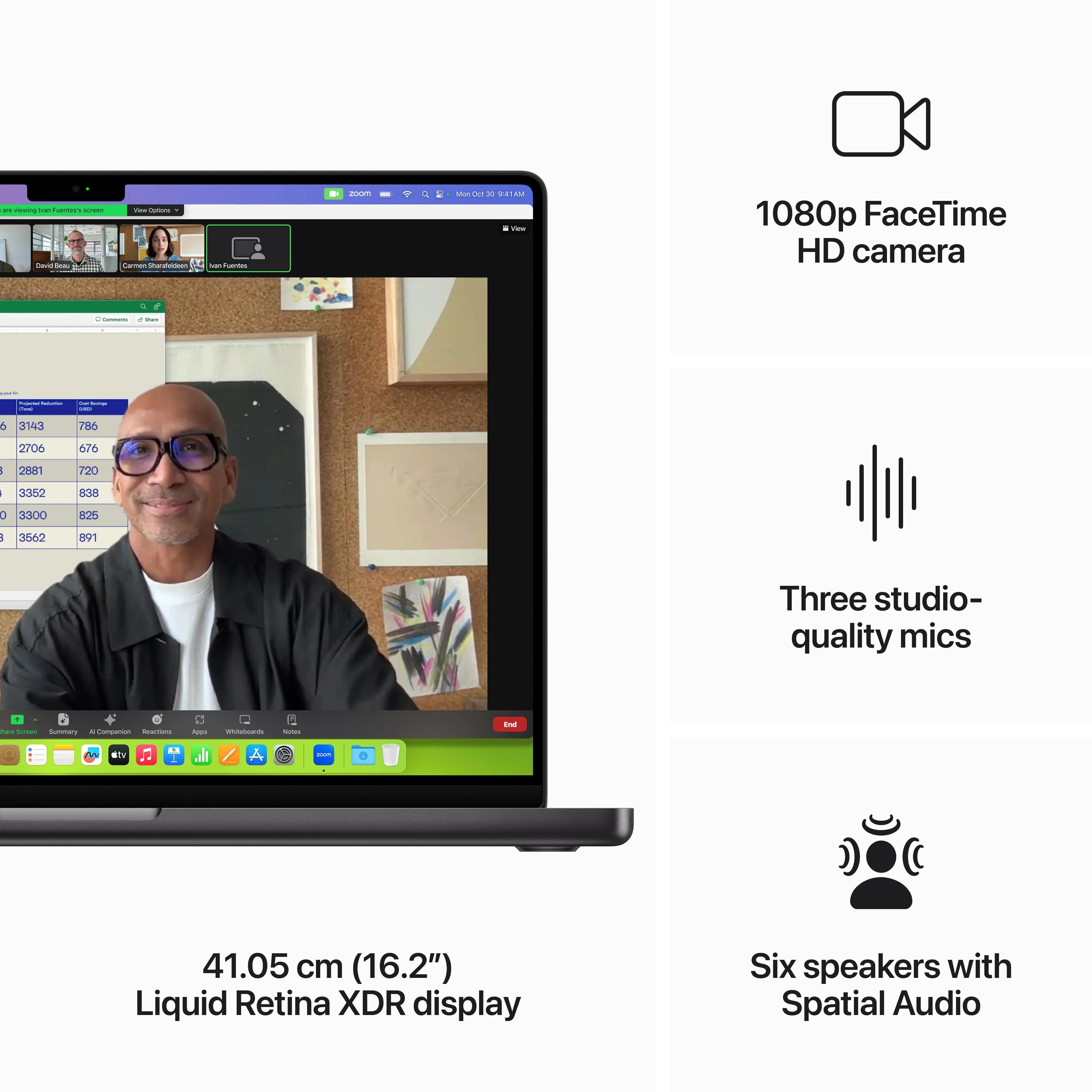 16-inch MacBook Pro: Apple M3 Pro chip with 12‑core CPU and 18‑core GPU, 512GB SSD - Space Black - Image 5