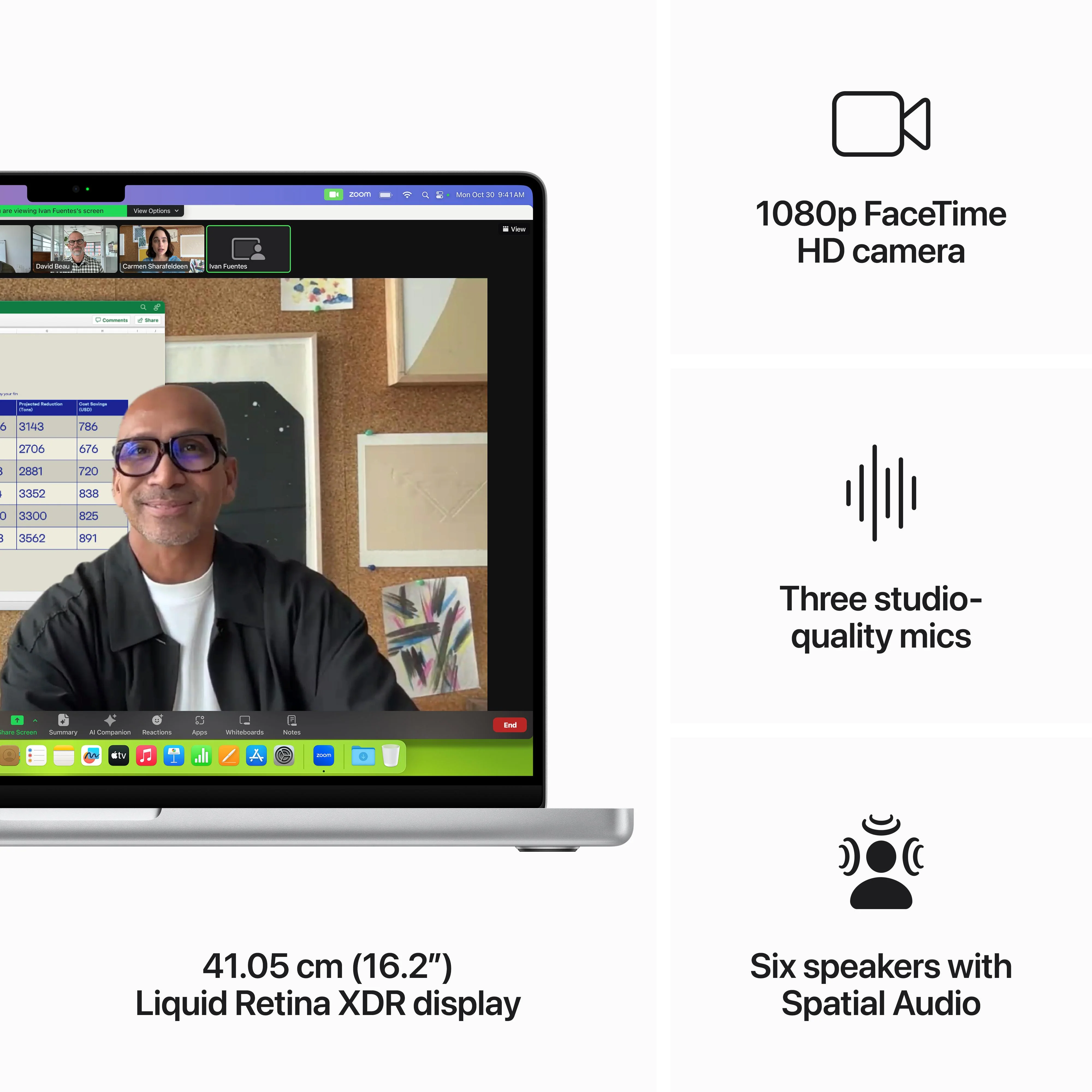 16-inch MacBook Pro: Apple M3 Pro chip with 12‑core CPU and 18‑core GPU, 512GB SSD - Silver - Image 5