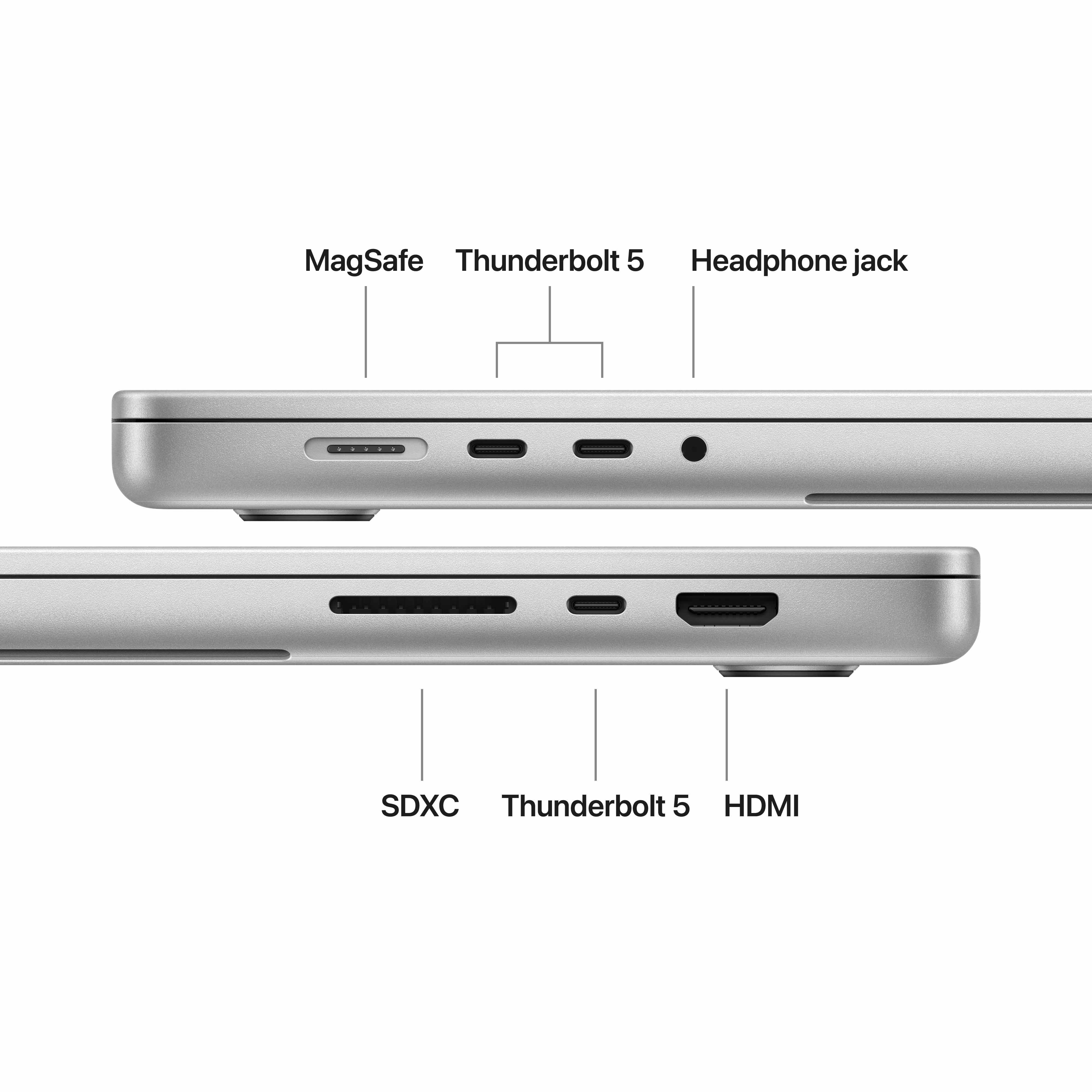 16-inch MacBook Pro: Apple M5 Max chip with 18-core CPU and 40-core GPU, 2TB SSD - Silver - Image 7