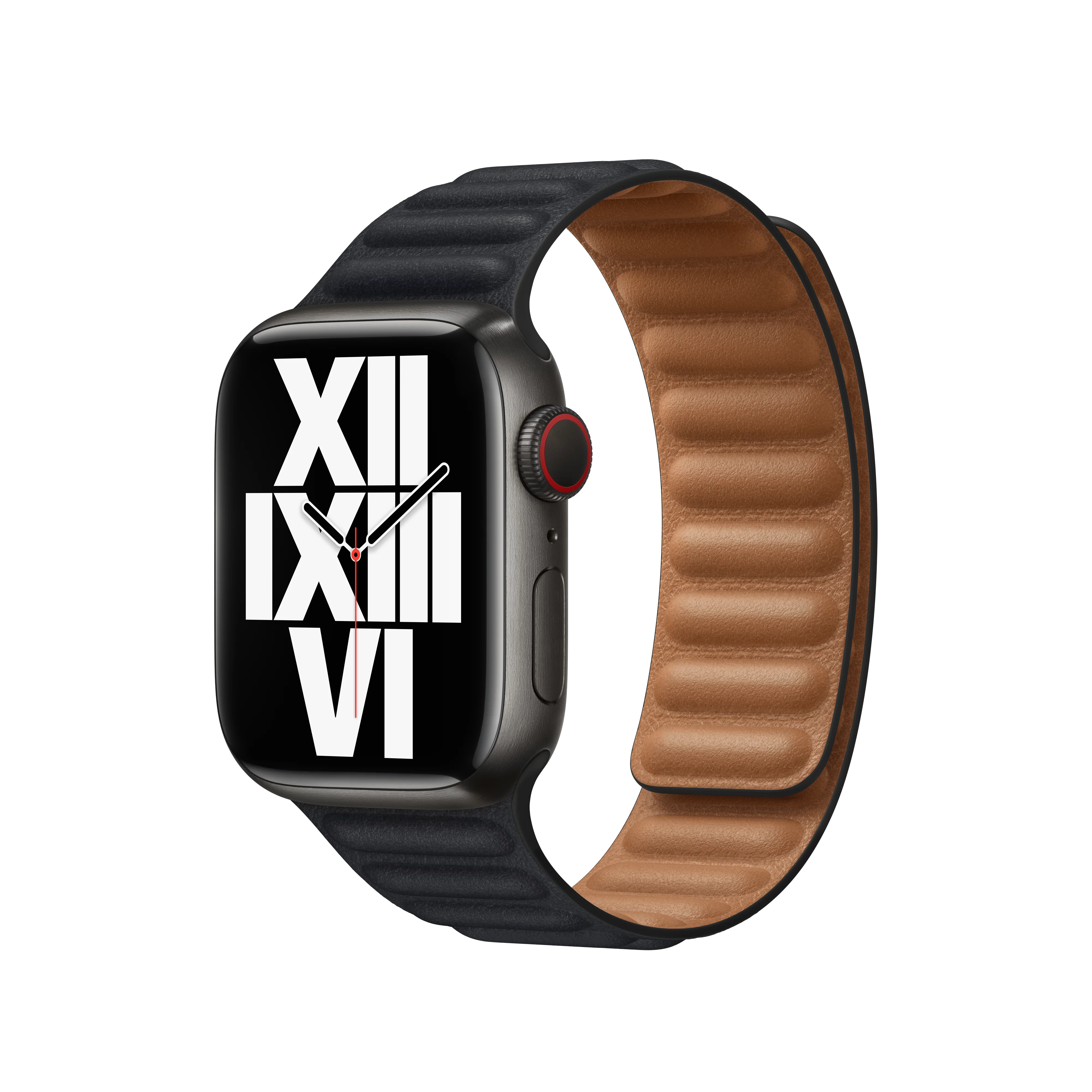 41mm Midnight Leather Link - M/L - Image 3