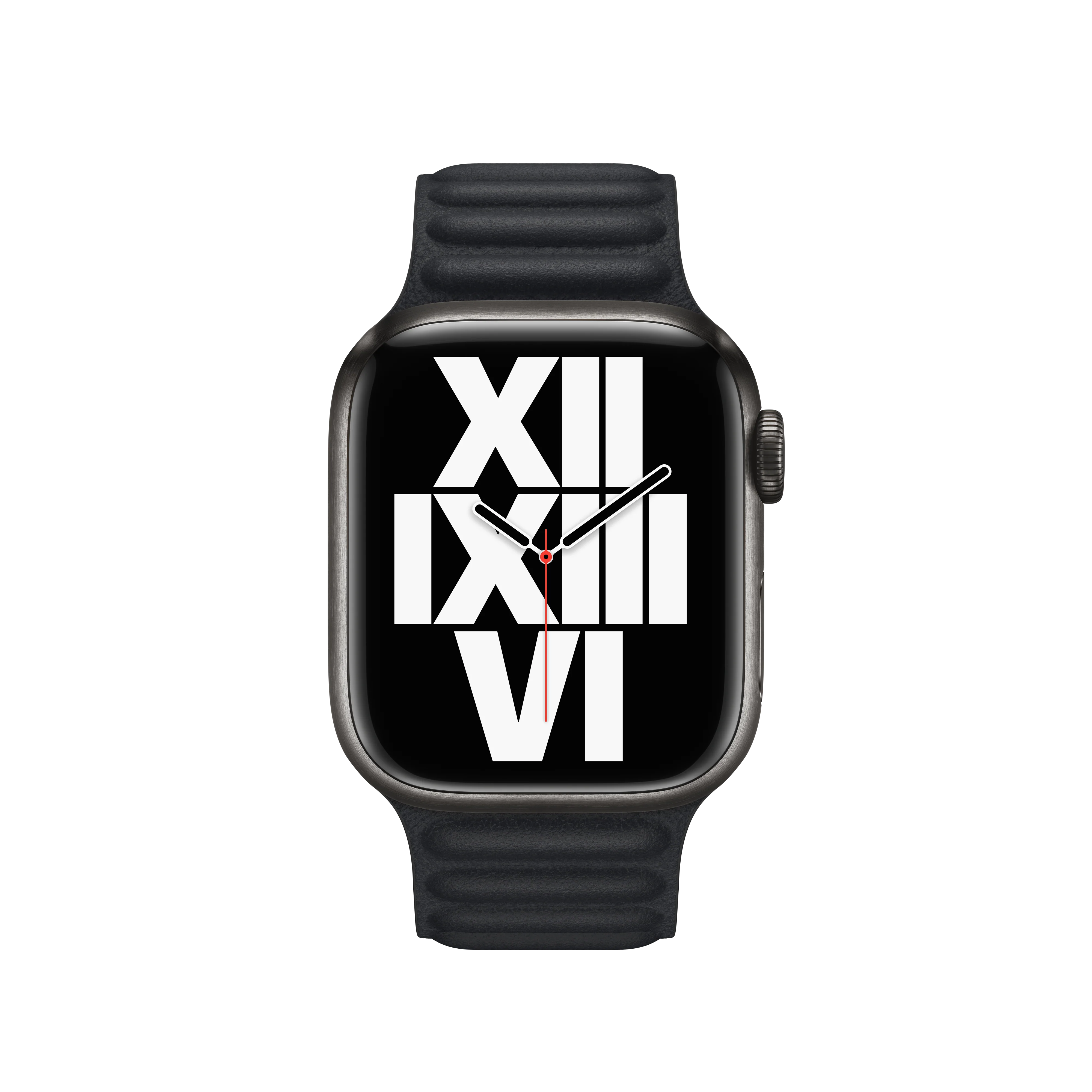 41mm Midnight Leather Link - M/L - Image 4