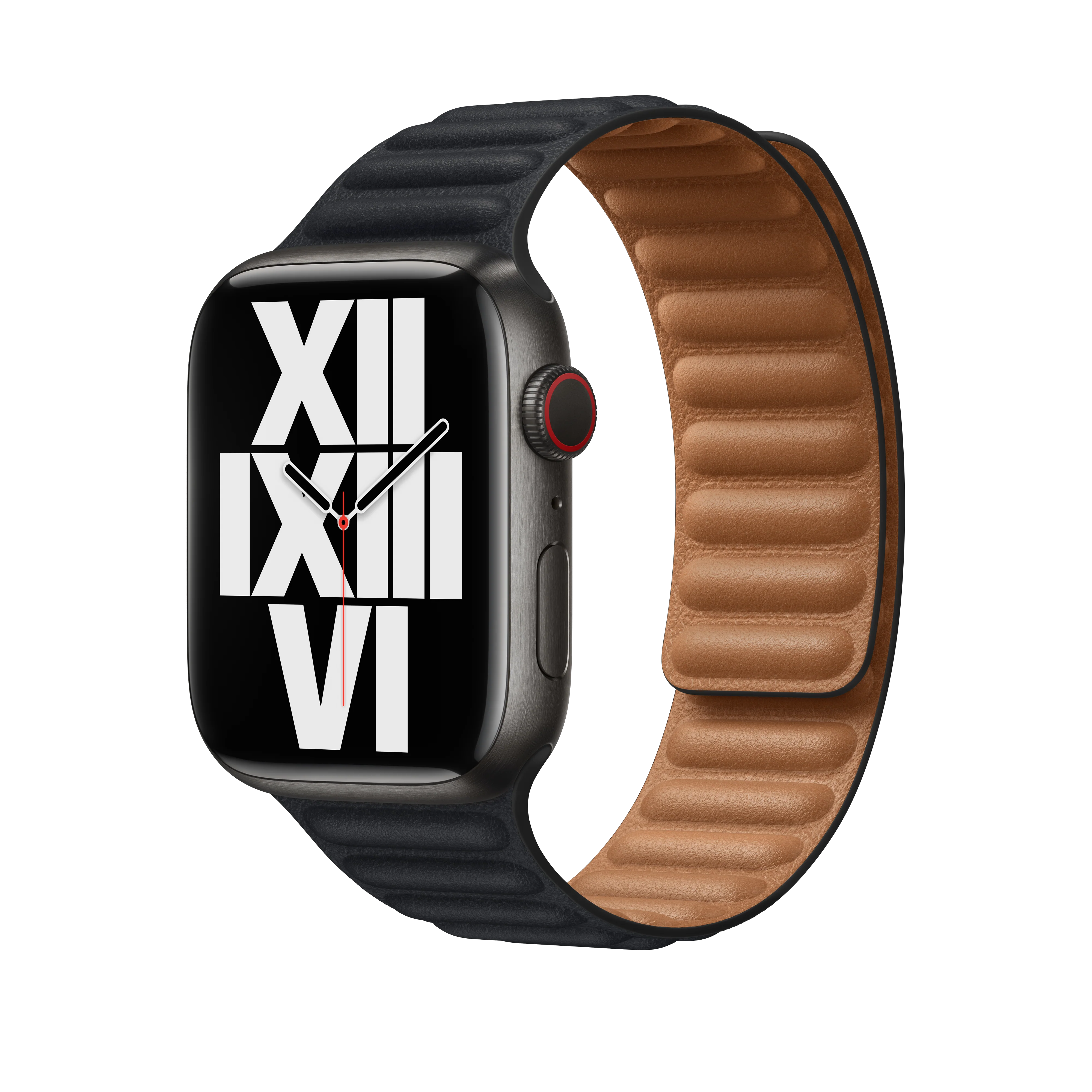 45mm Midnight Leather Link - S/M - Image 3