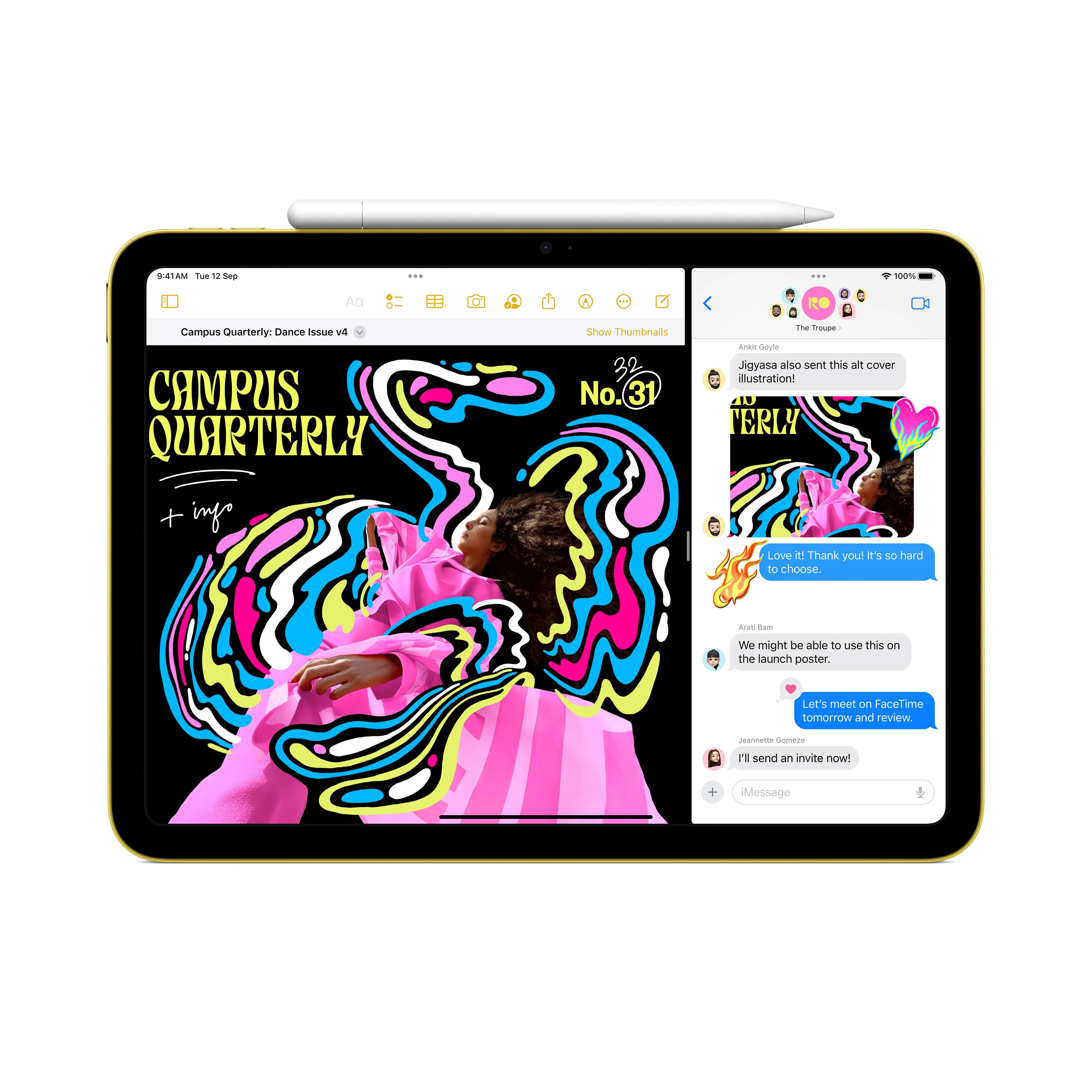 10.9-inch iPad Wi-Fi + Cellular 64GB - Silver (10th generation) - Image 5