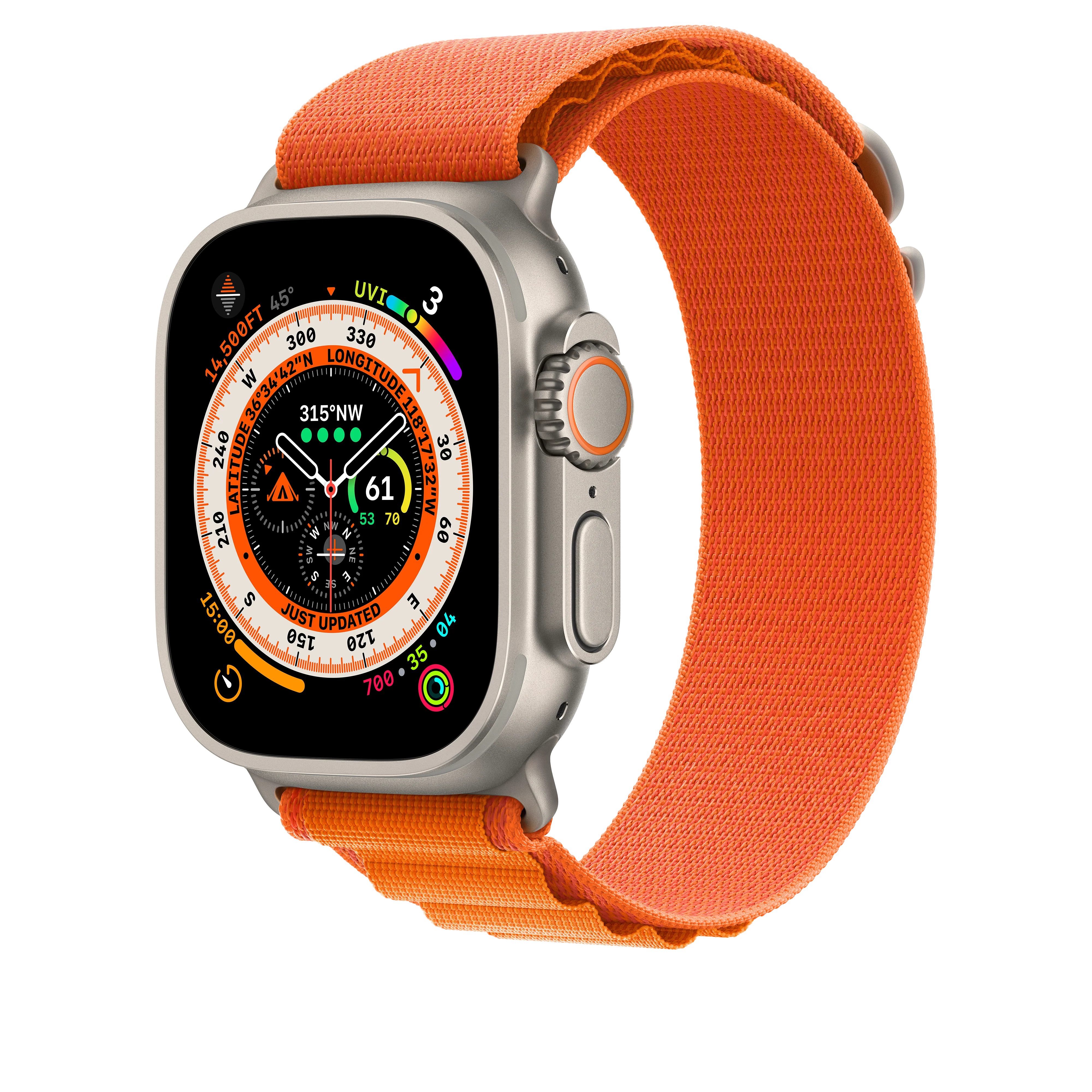 49mm Orange Alpine¬†Loop -¬†Medium - Image 2