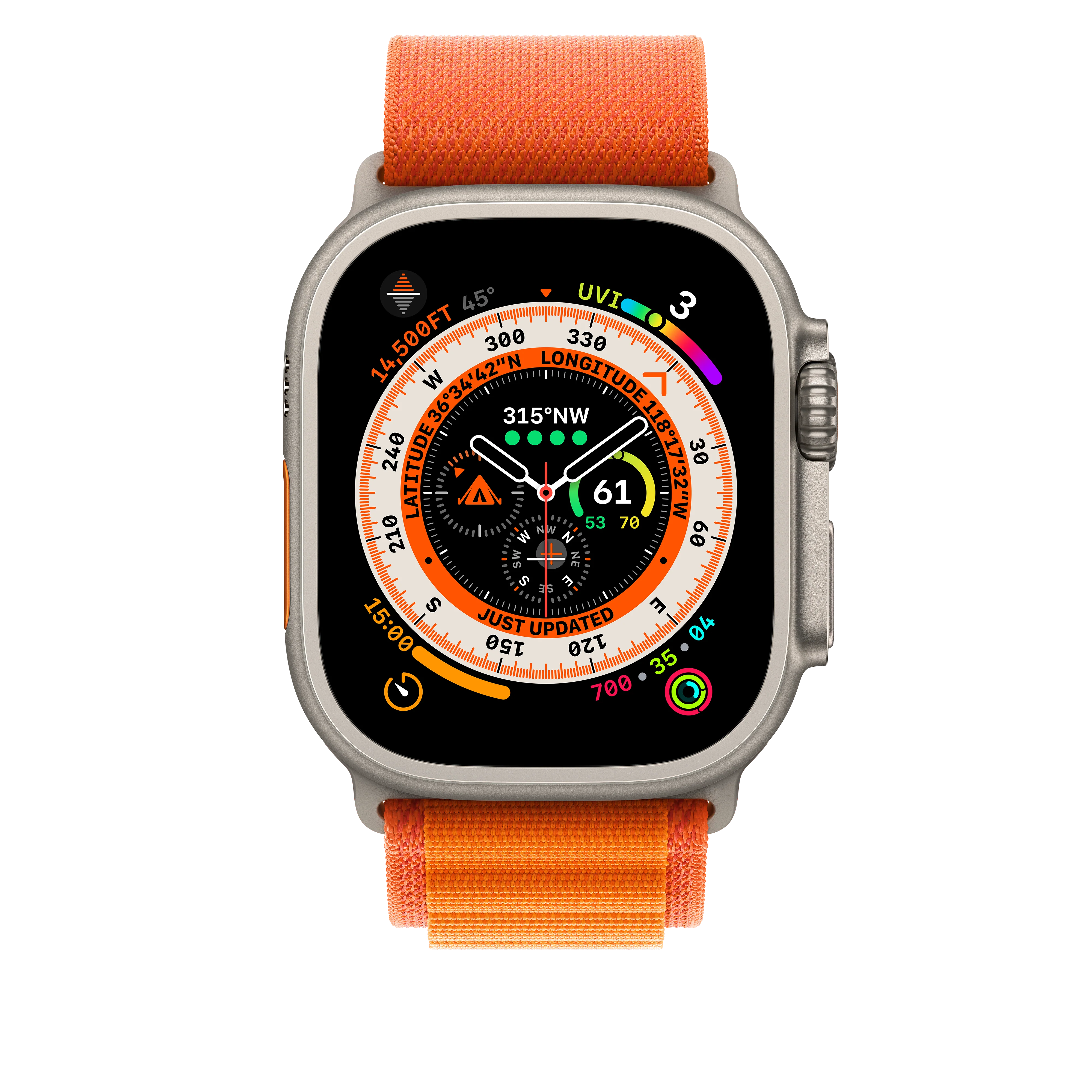 49mm Orange Alpine¬†Loop -¬†Large - Image 3