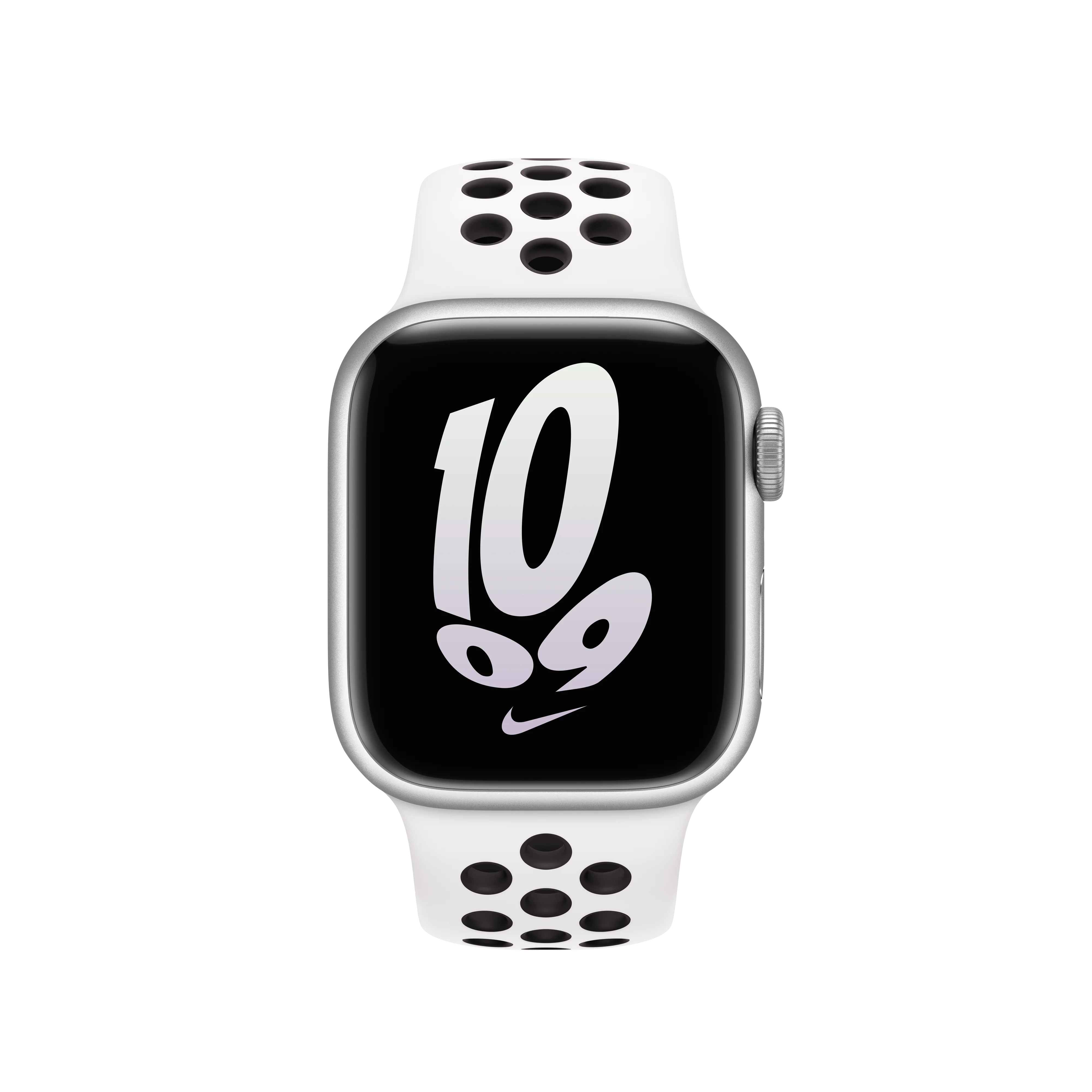 41mm Summit White/Black Nike Sport Band - Image 3