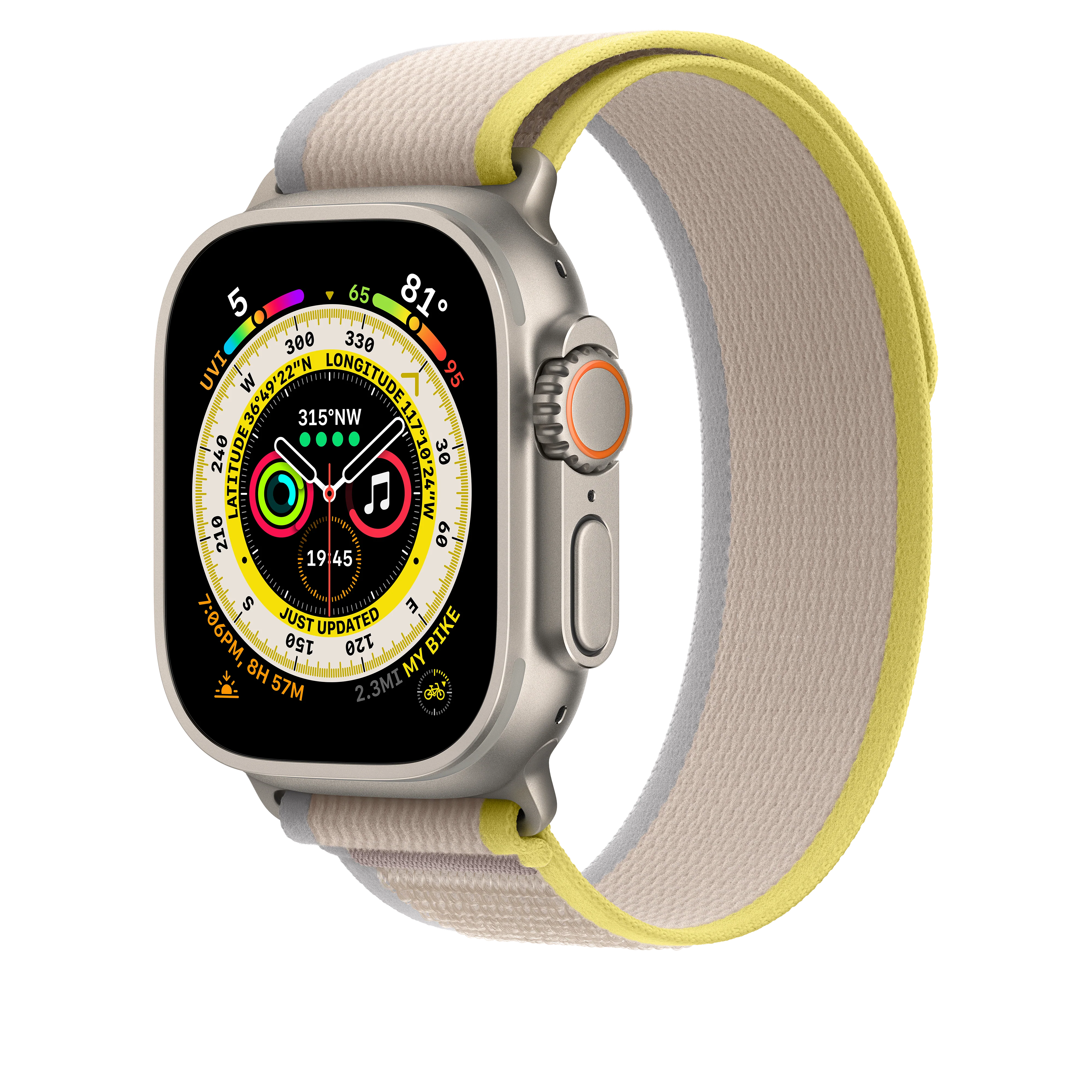 49mm Yellow/Beige Trail¬†Loop -¬†S/M - Image 2