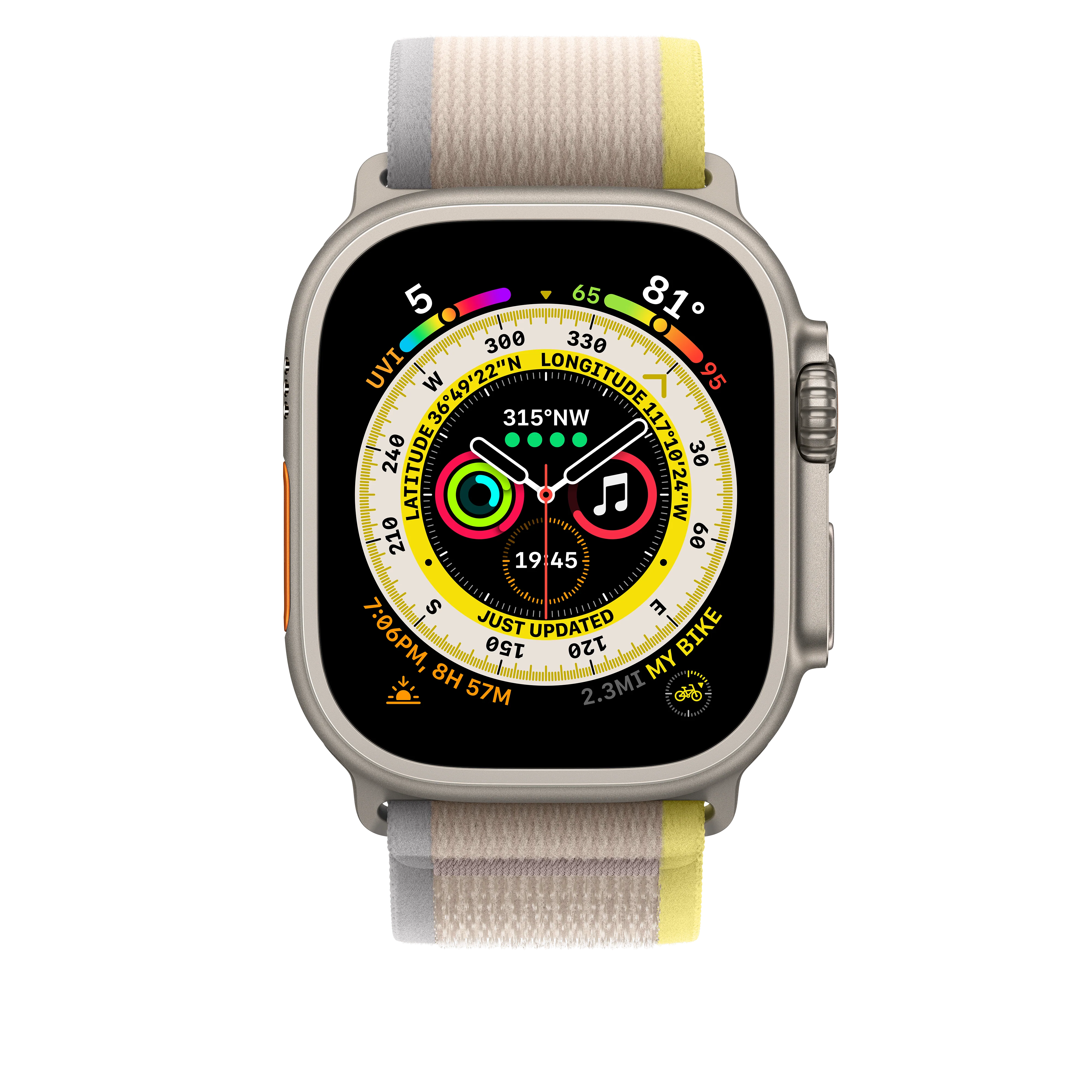 49mm Yellow/Beige Trail¬†Loop -¬†M/L - Image 3