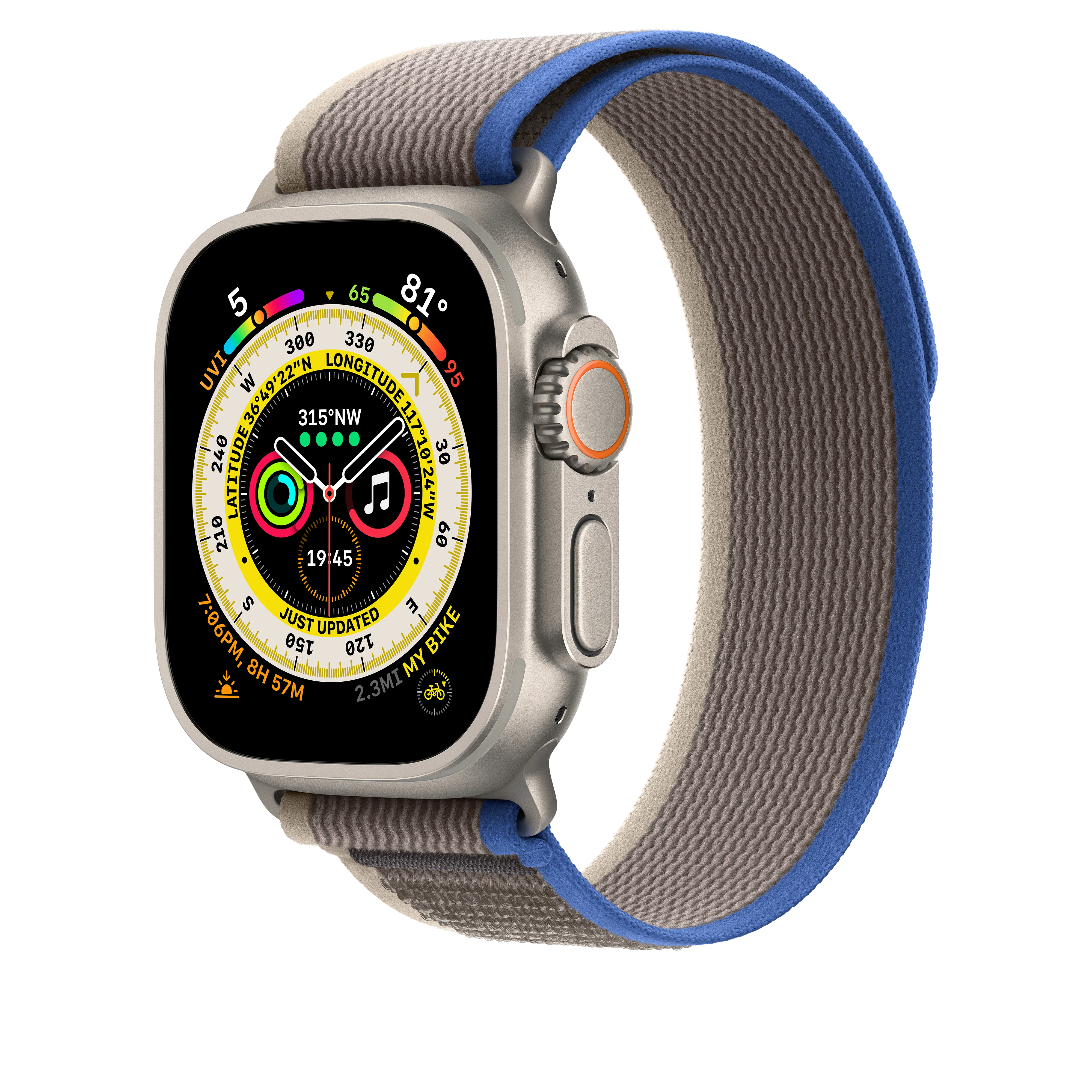 49mm Blue/Grey Trail¬†Loop -¬†S/M - Image 2