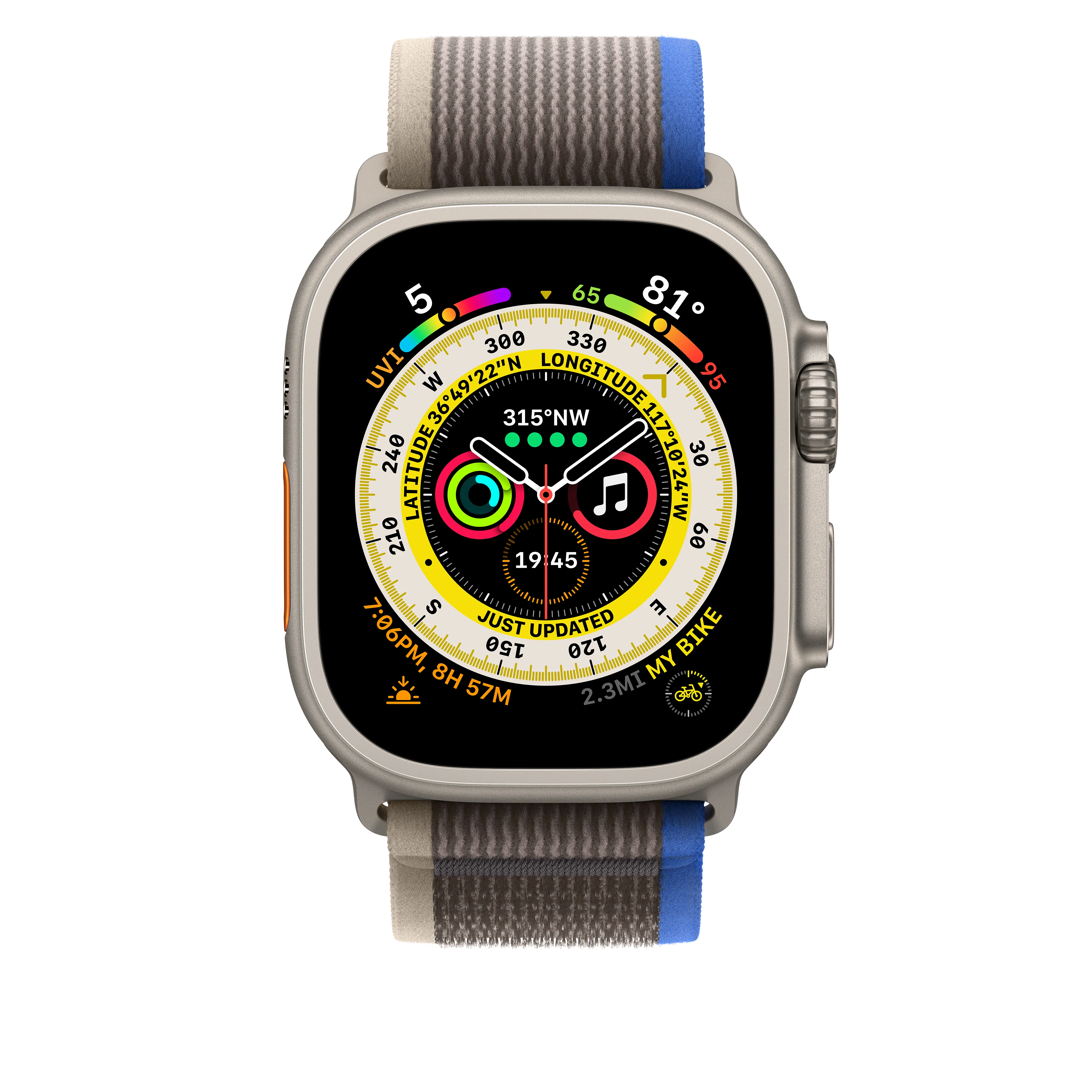 49mm Blue/Grey Trail¬†Loop -¬†M/L - Image 3