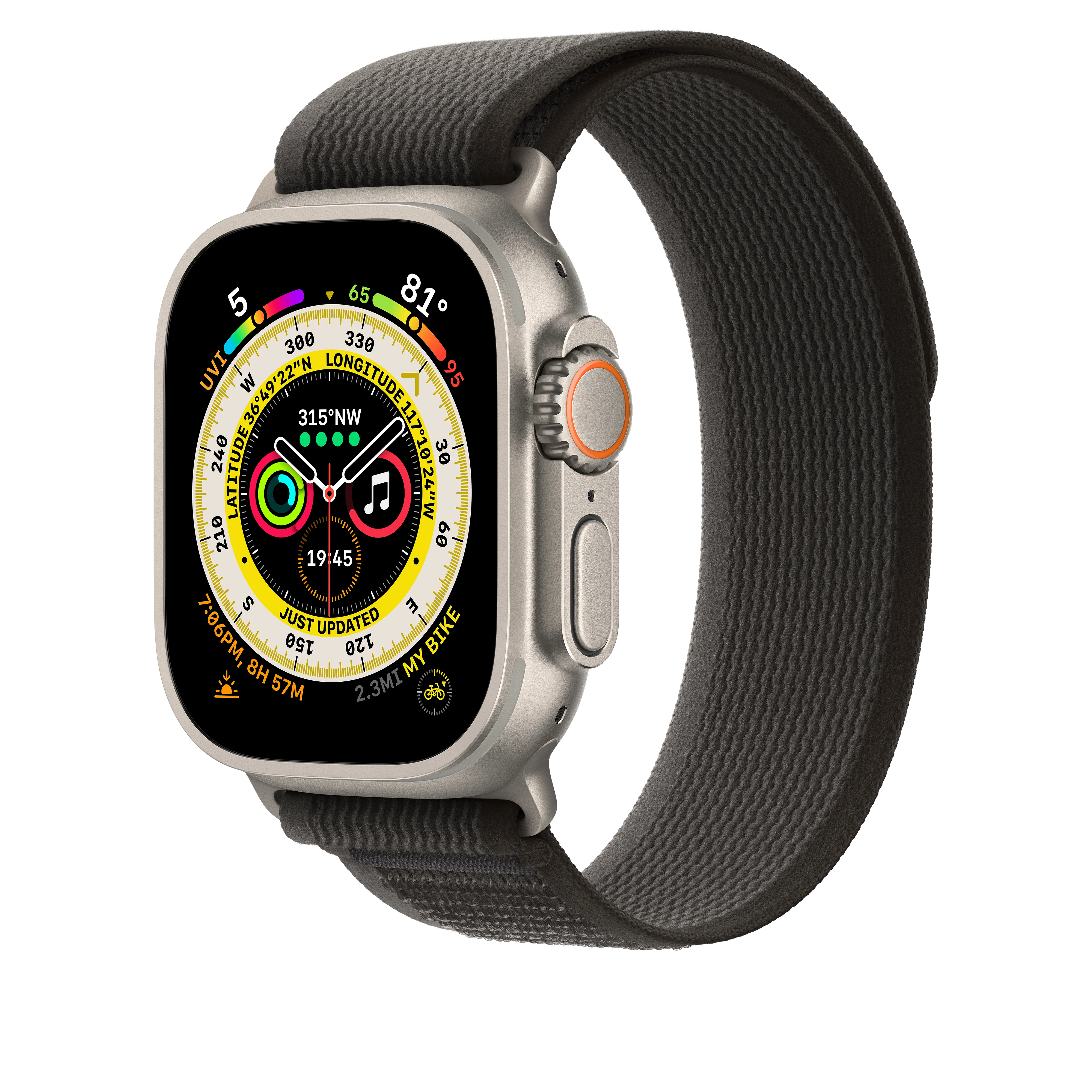 49mm Black/Grey Trail¬†Loop -¬†S/M - Image 2