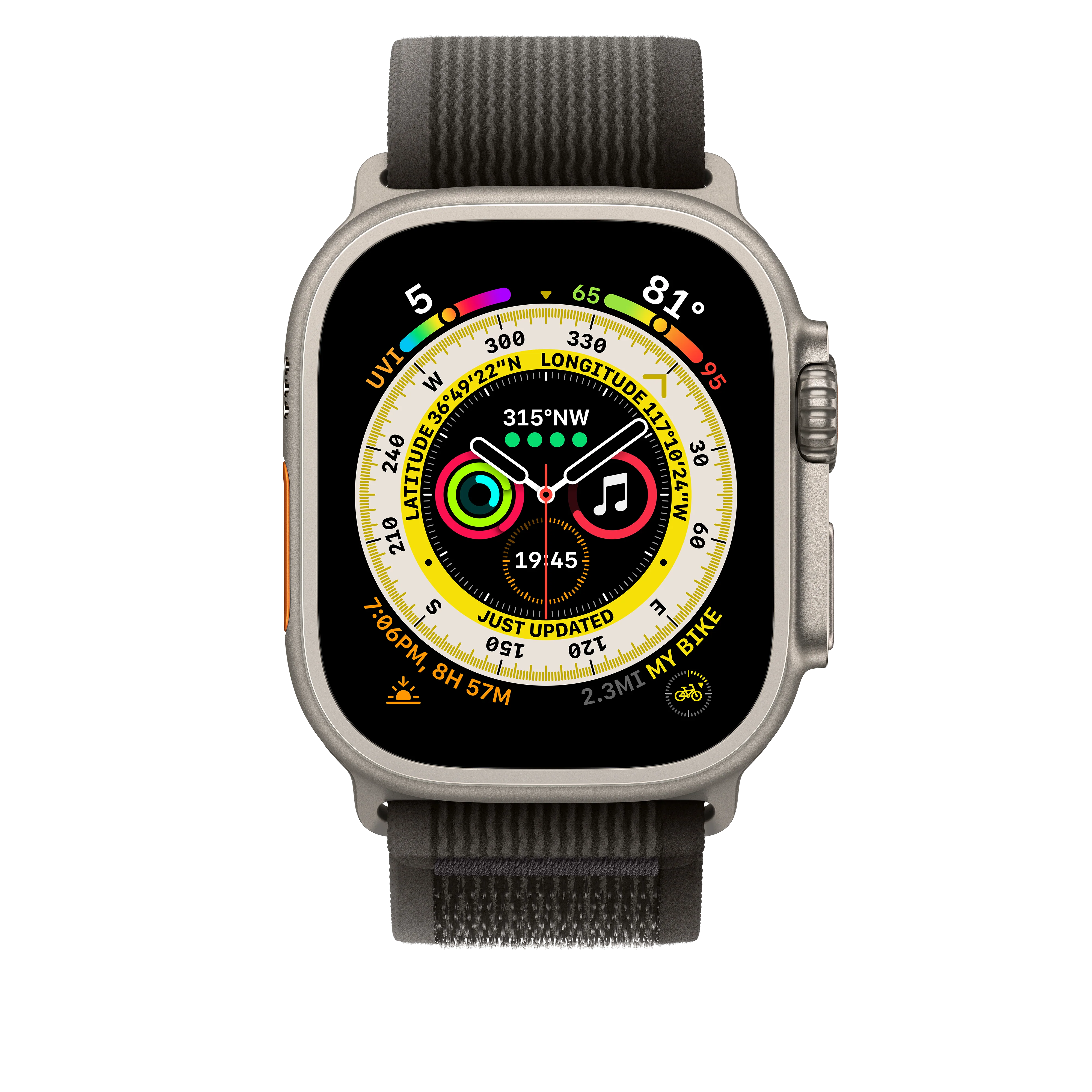 49mm Black/Grey Trail¬†Loop -¬†S/M - Image 3