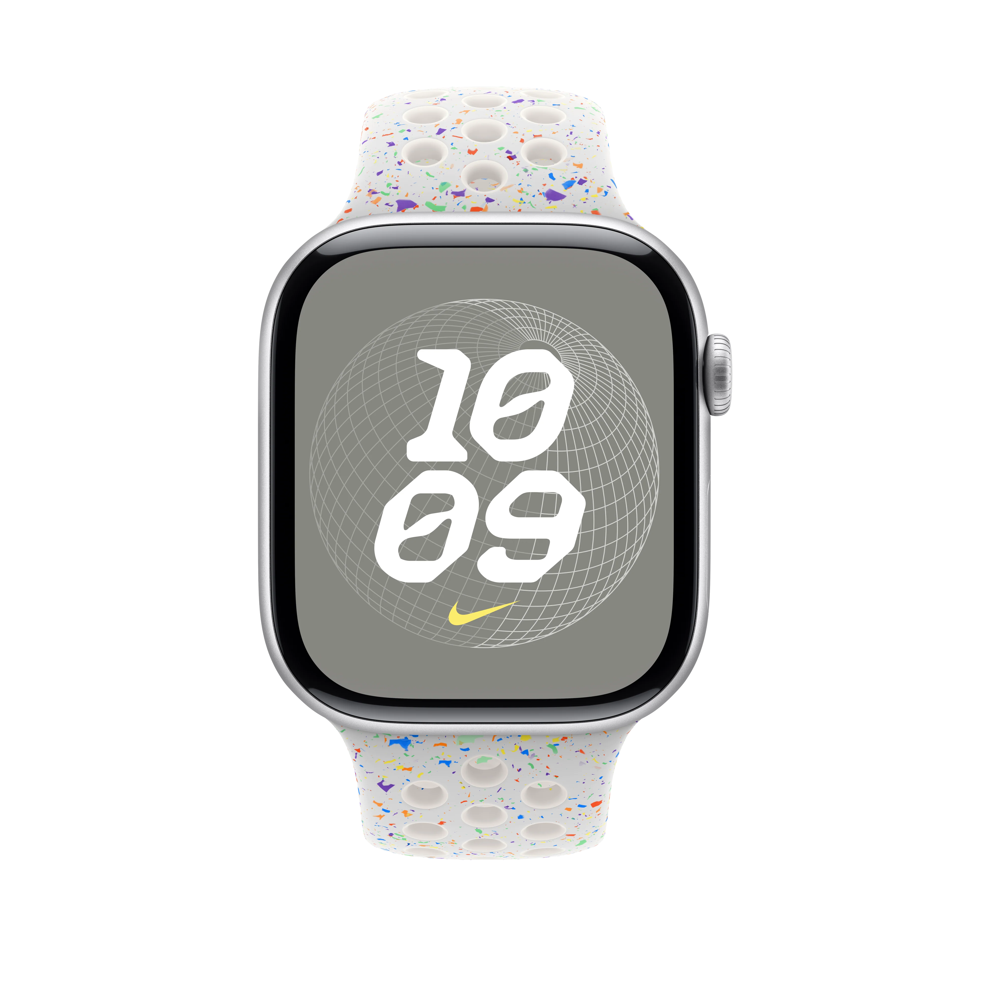 46mm Pure Platinum Nike Sport Band - S/M - Image 3