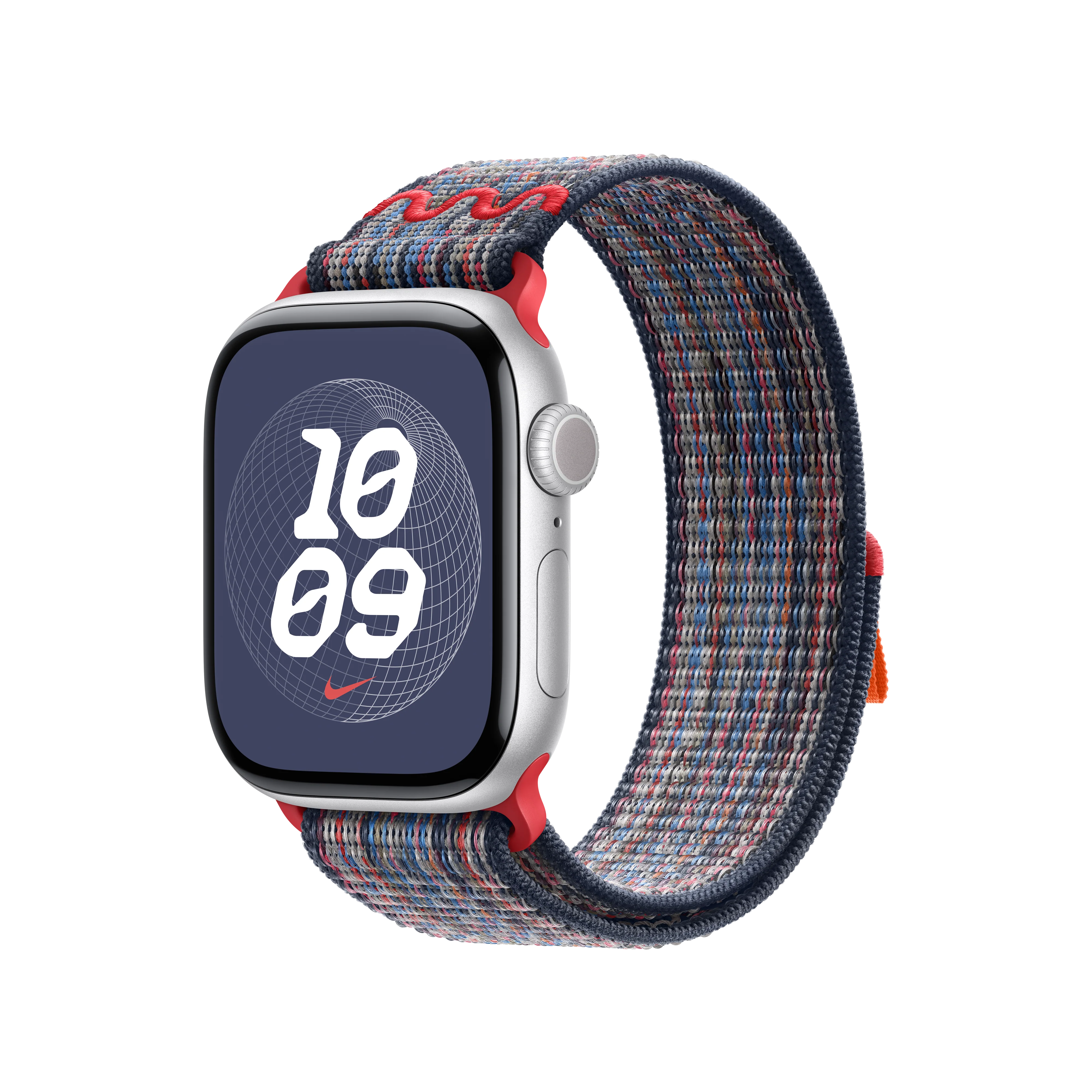 40mm Blue/Red Nike Sport Loop - Image 2