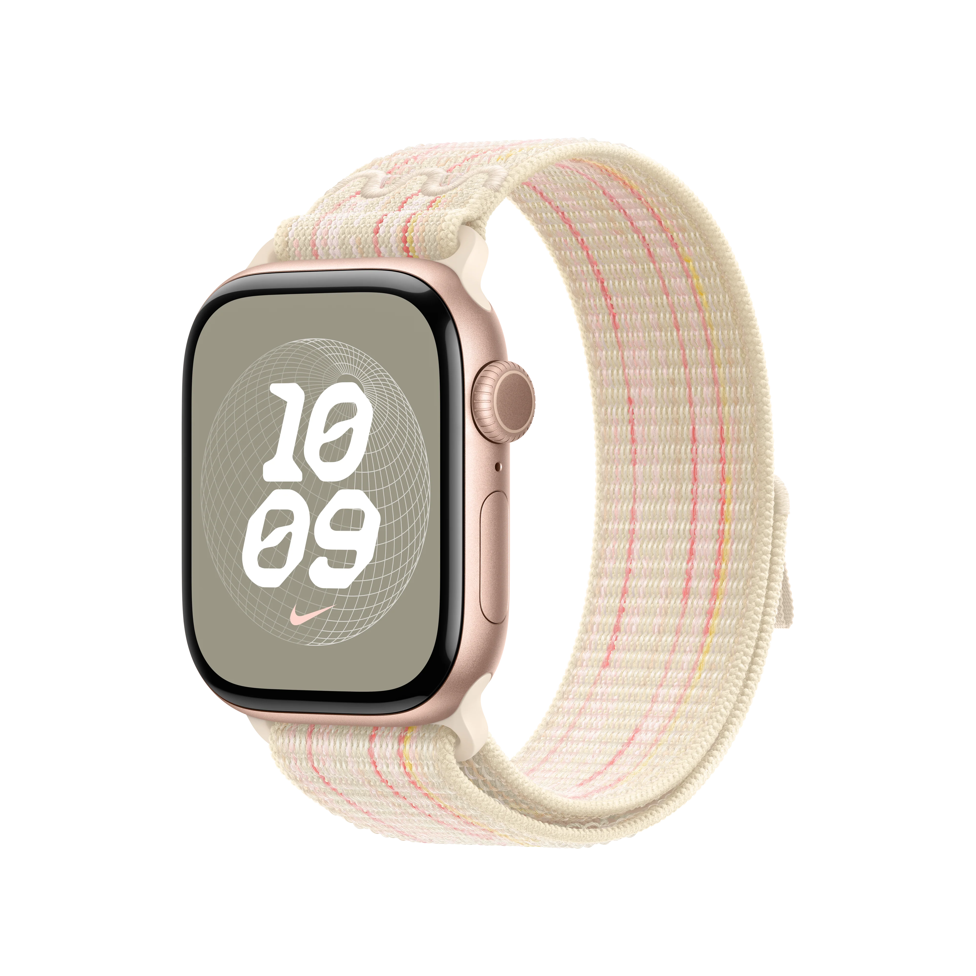 40mm Starlight/Pink Nike Sport Loop - Image 2
