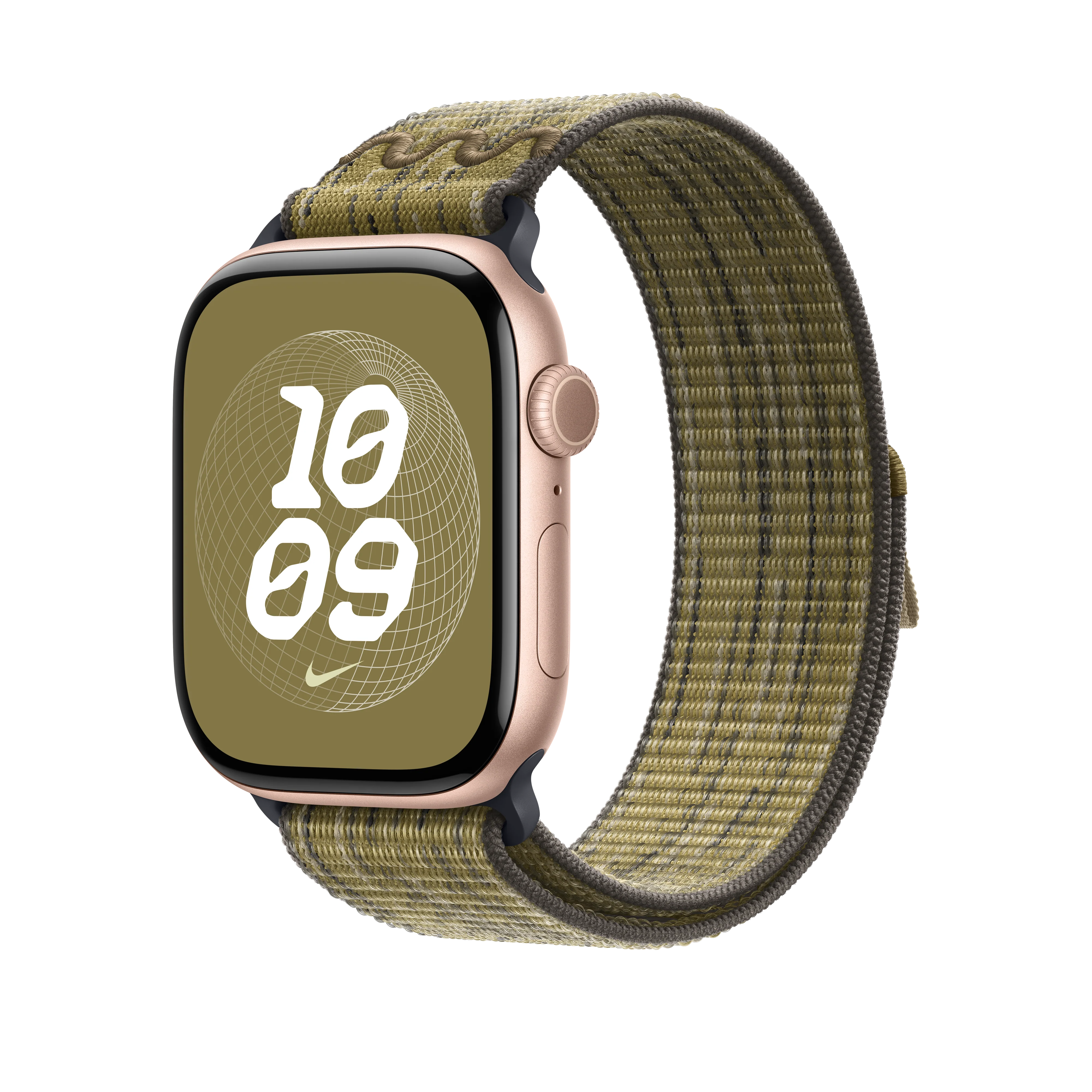 46mm Green/Grey Nike Sport Loop - Image 2