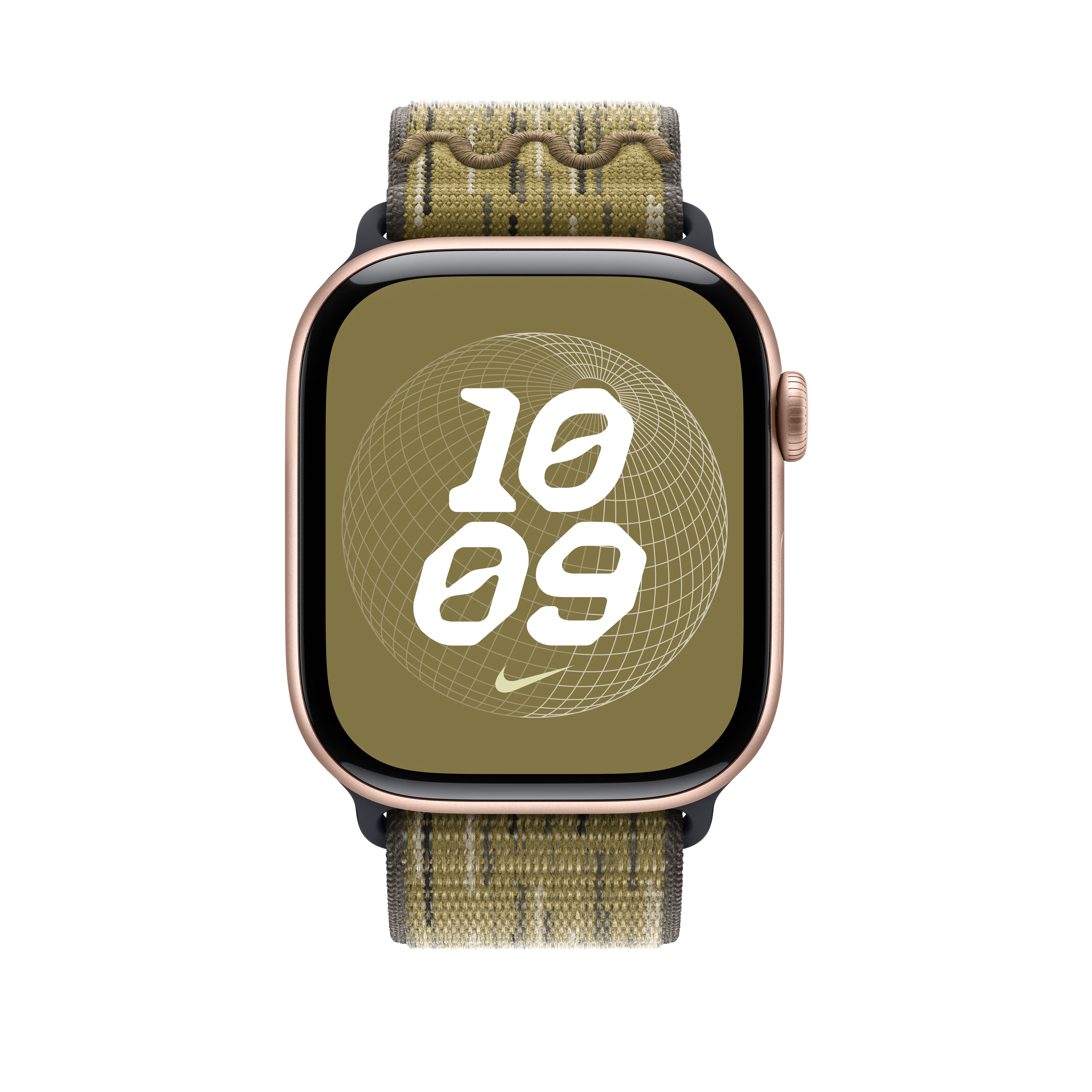 46mm Green/Grey Nike Sport Loop - Image 3