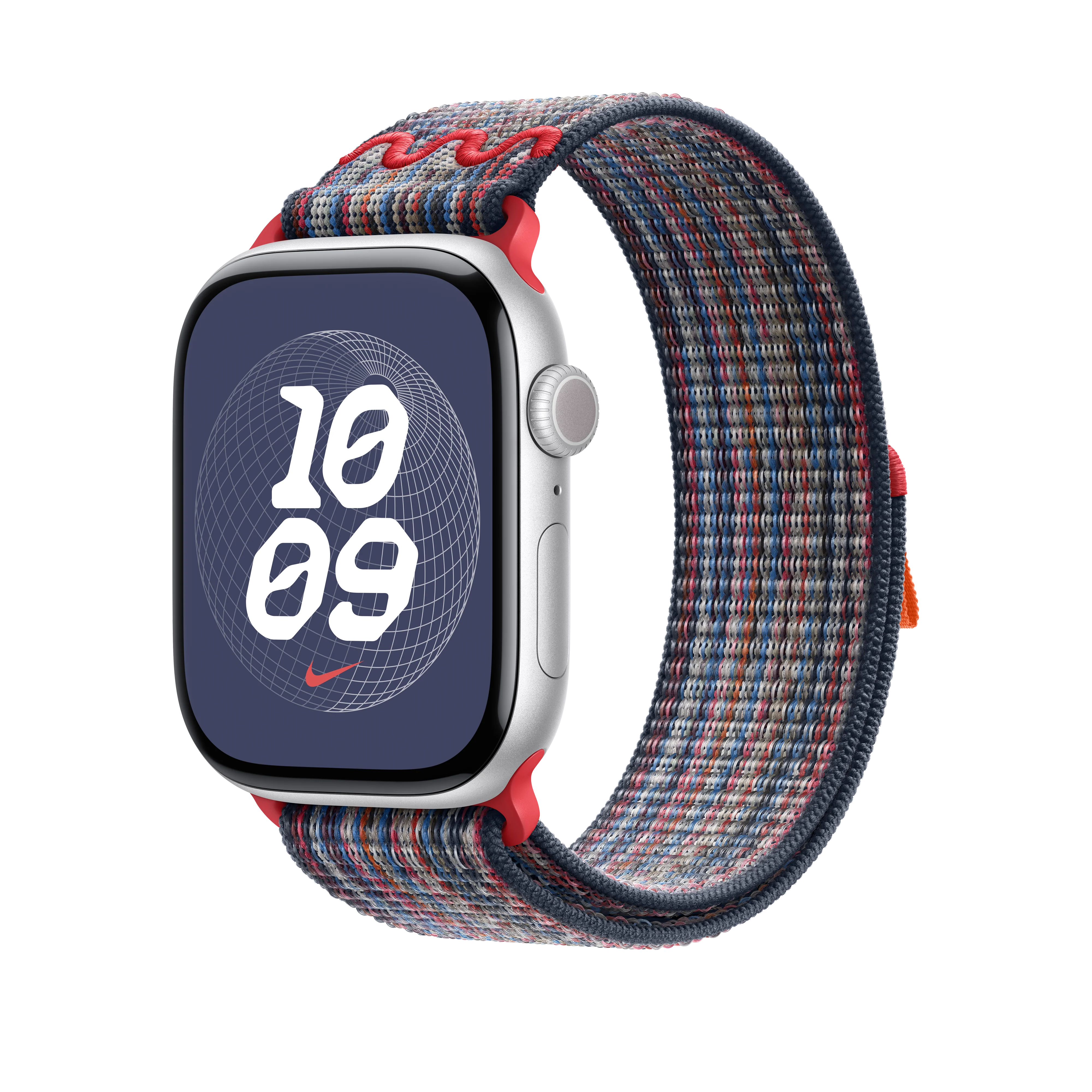 46mm Blue/Red Nike Sport Loop - Image 2