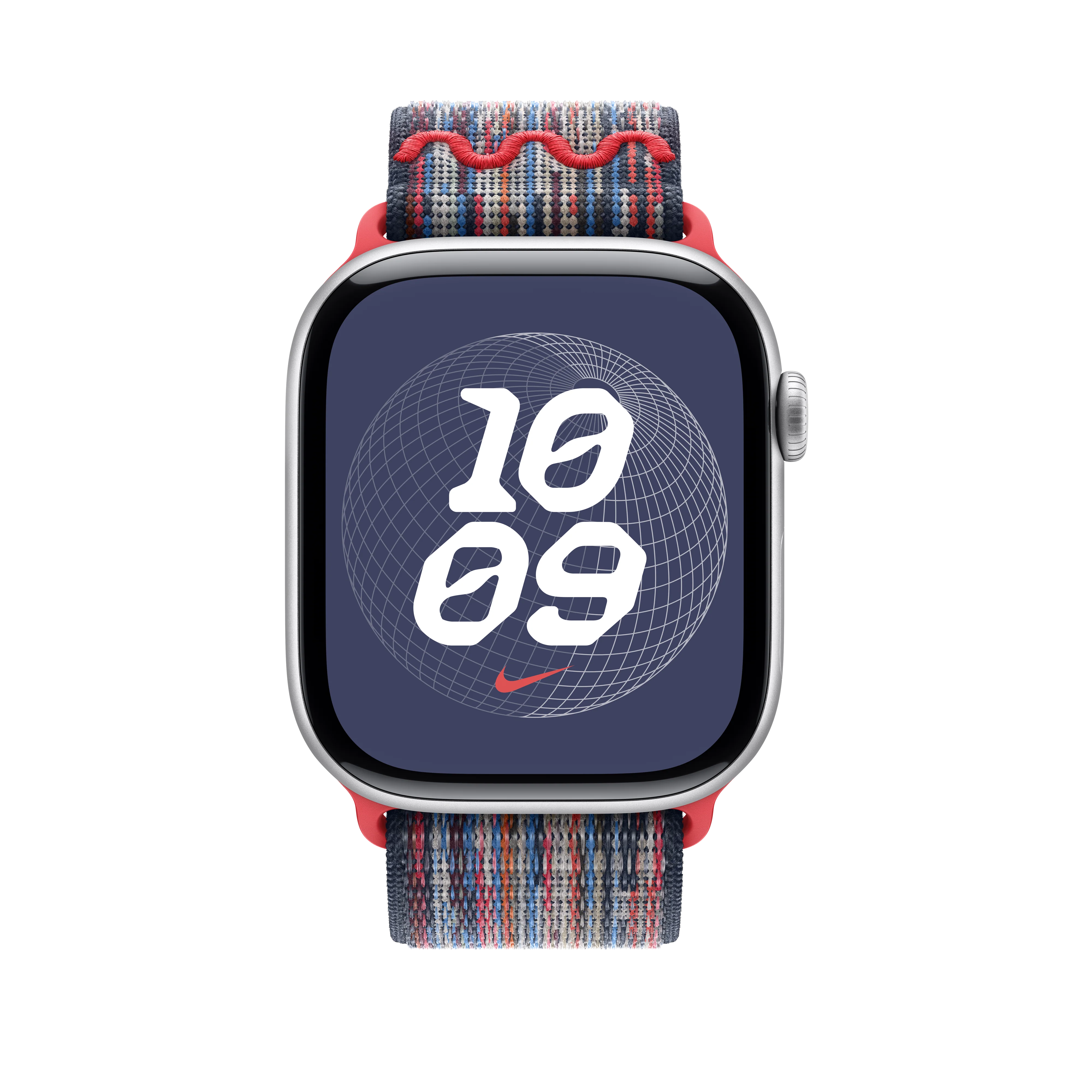 46mm Blue/Red Nike Sport Loop - Image 3
