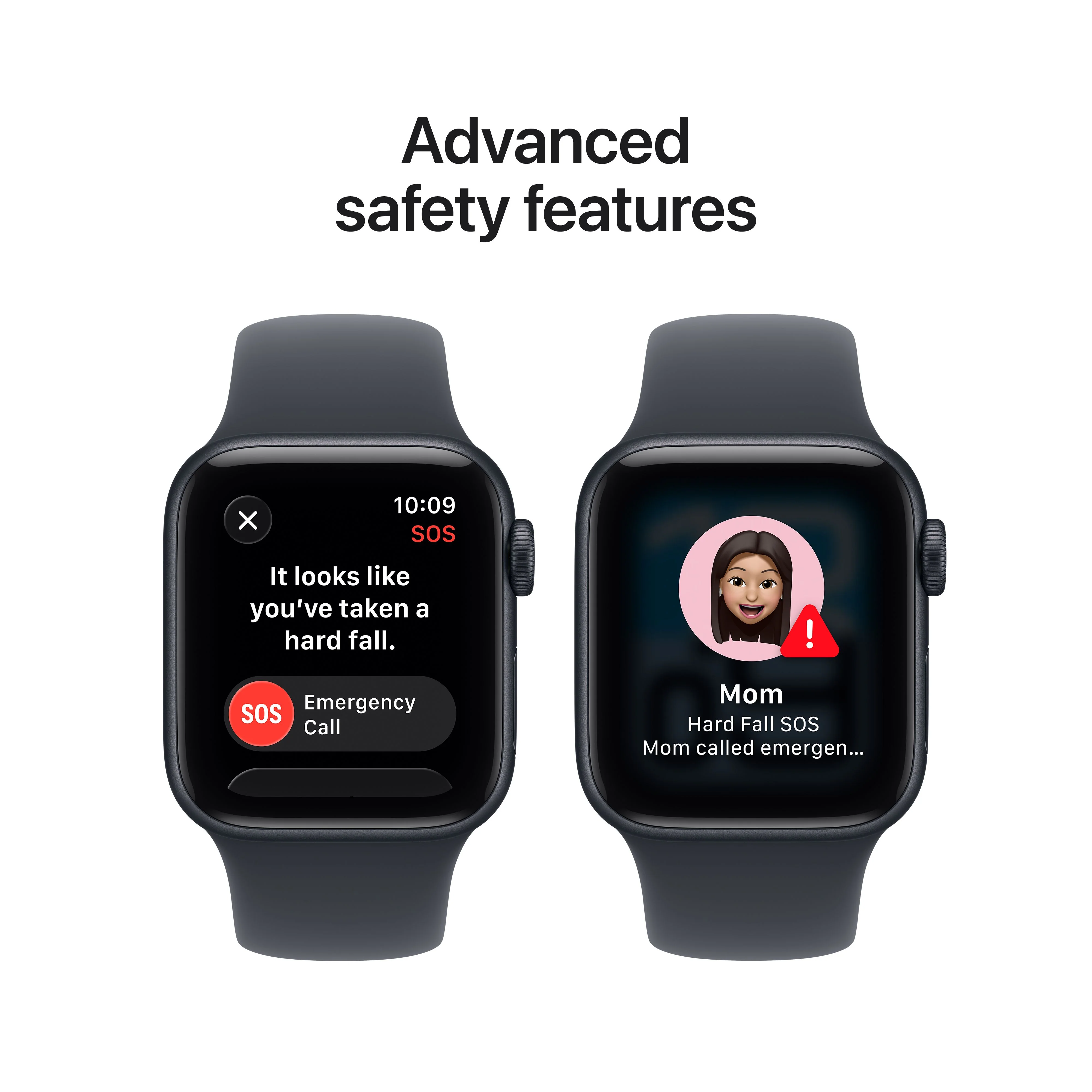 Apple Watch SE 3 GPS 40mm Midnight Aluminium Case with Midnight Sport Band - M/L - Image 7
